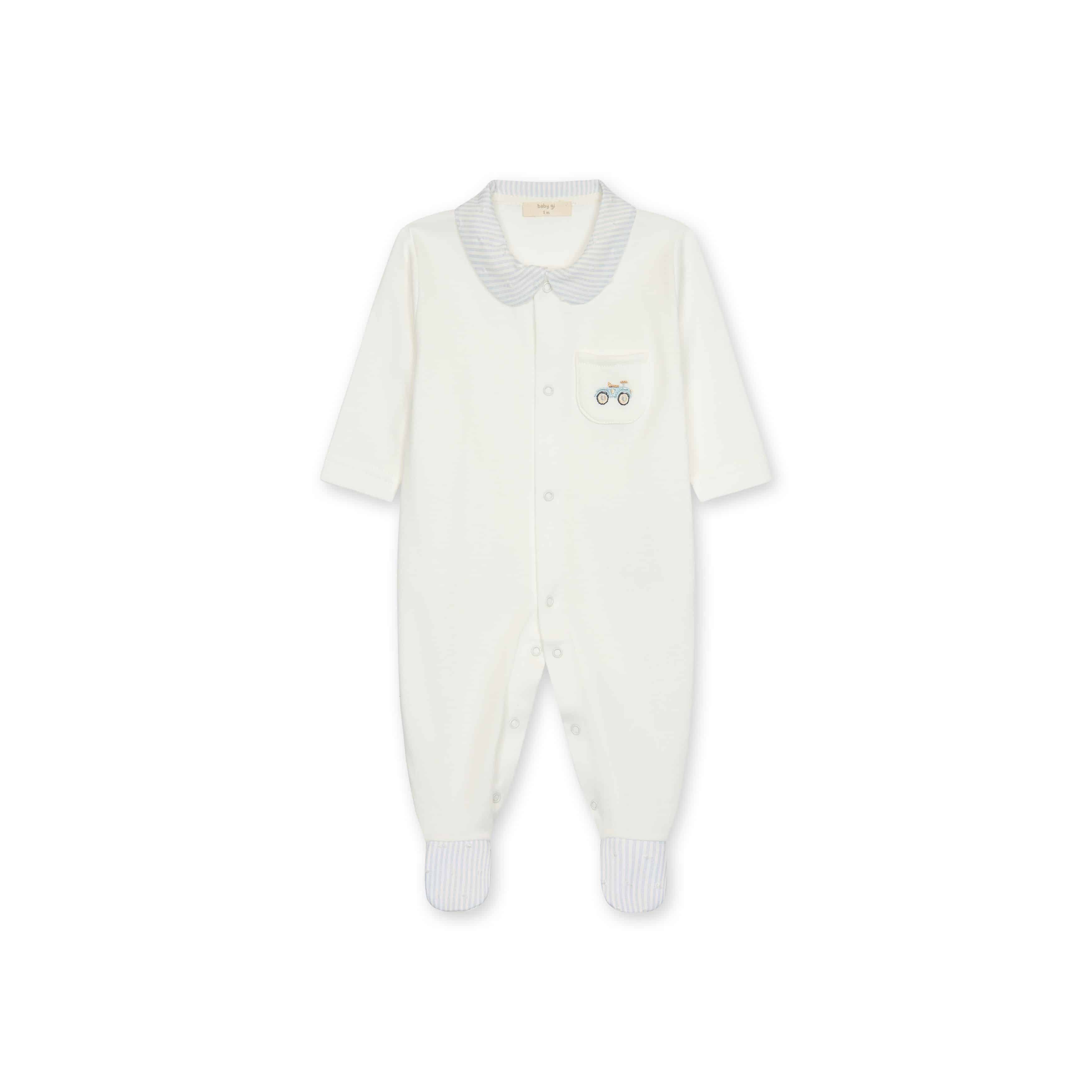 Baby gi boxpak auto ivory/blue