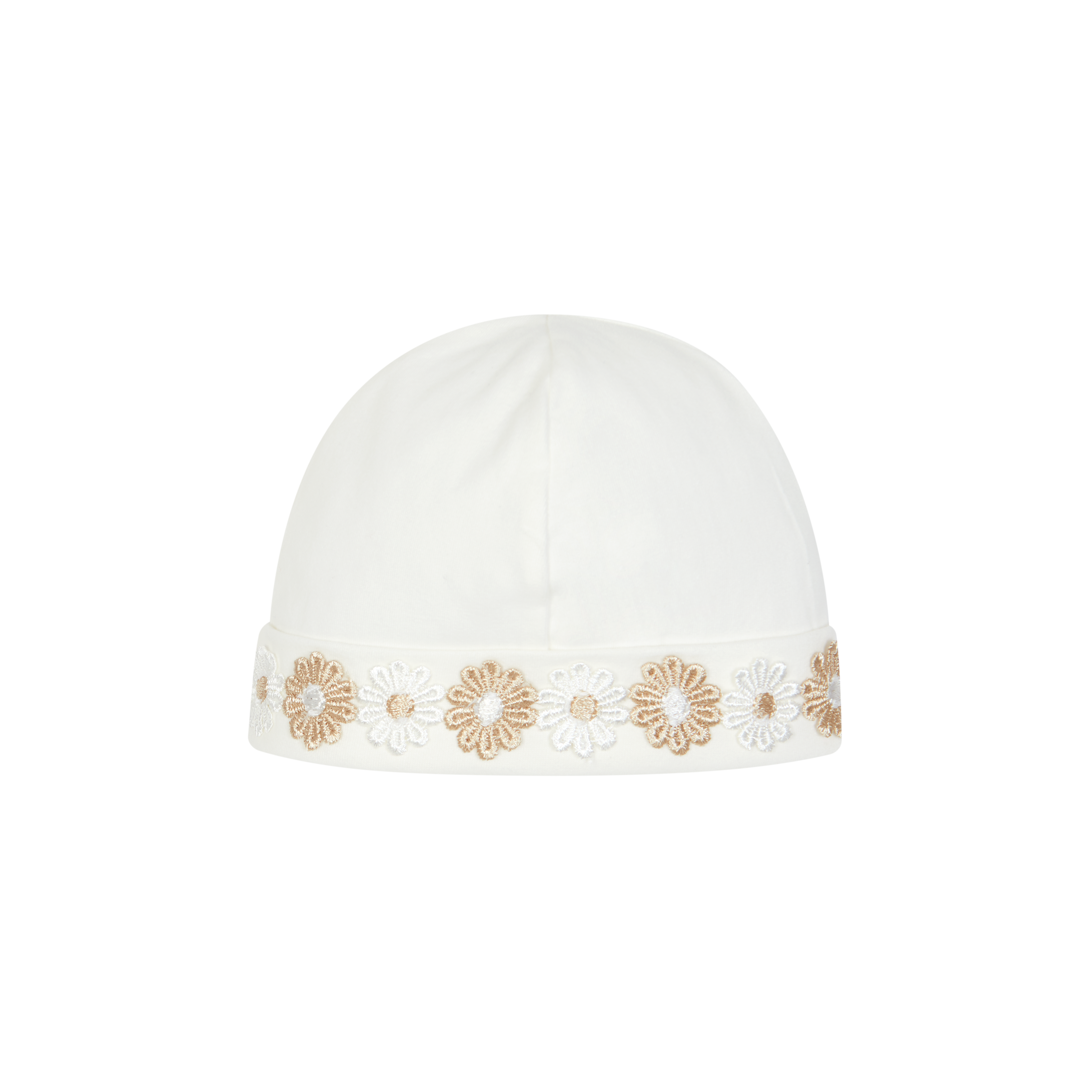 Deolinda girls boxpak + muts 26014 creme/flowers - Afbeelding 2