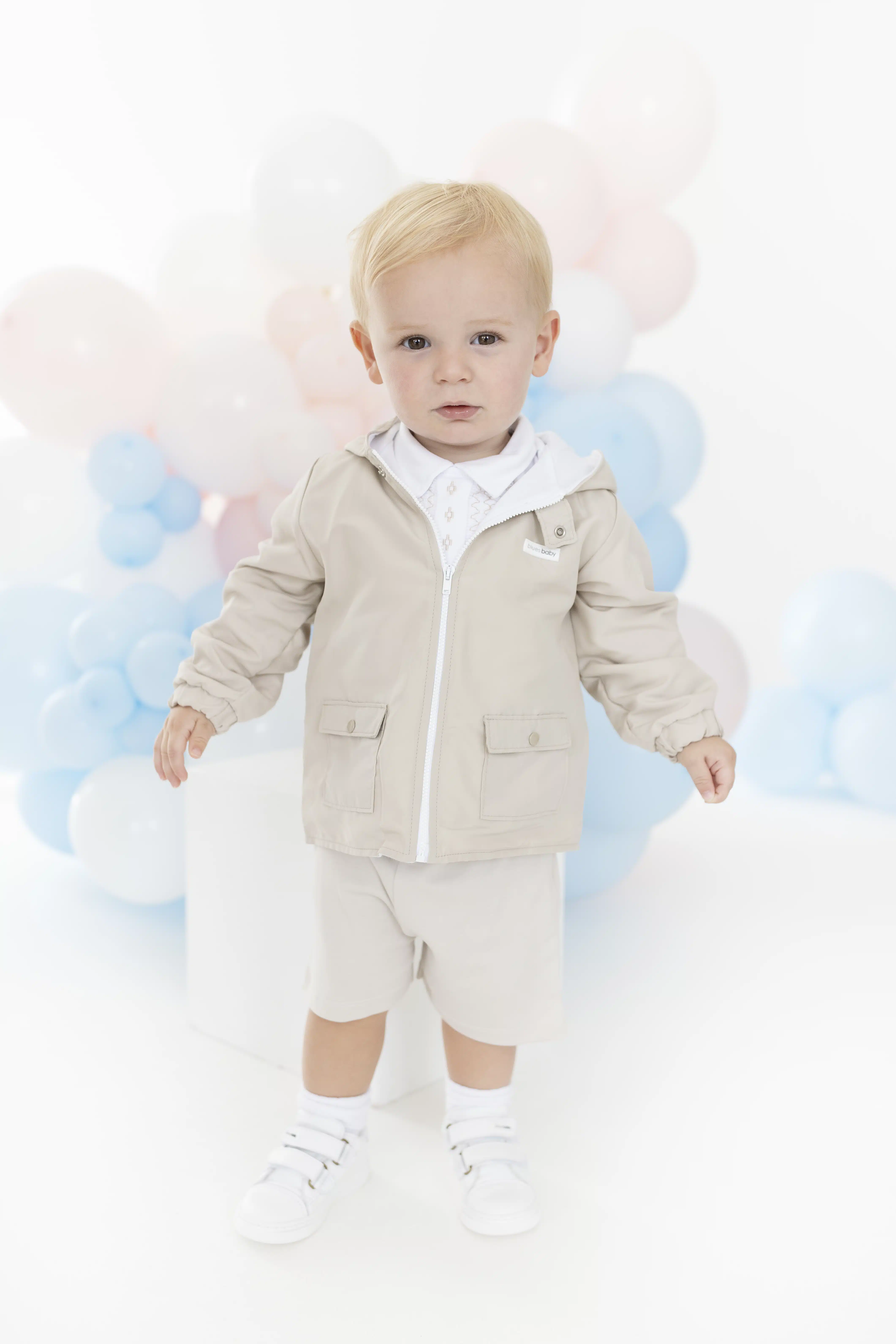 Bluesbaby boys jasje 3105 beige - Afbeelding 2