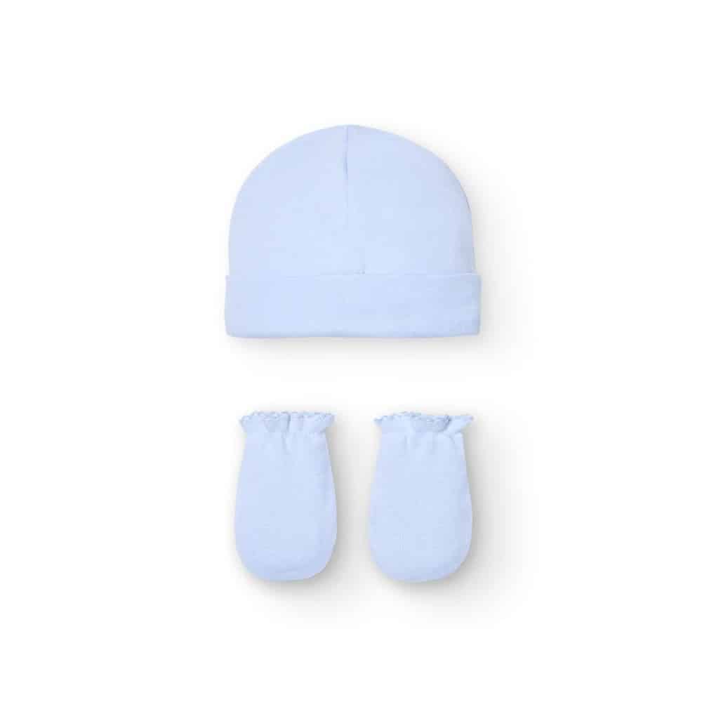 Babidu muts set 9288 blauw