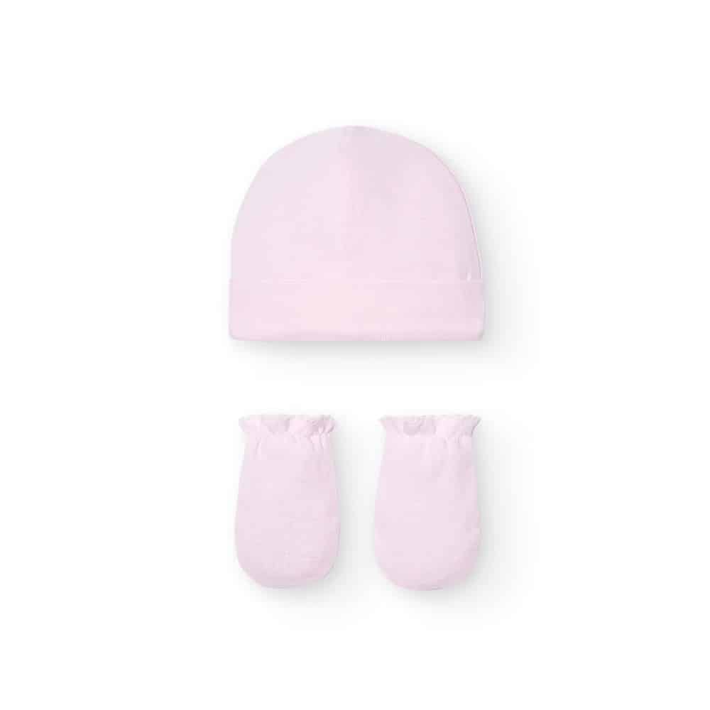 Babidu muts set 9288 roze