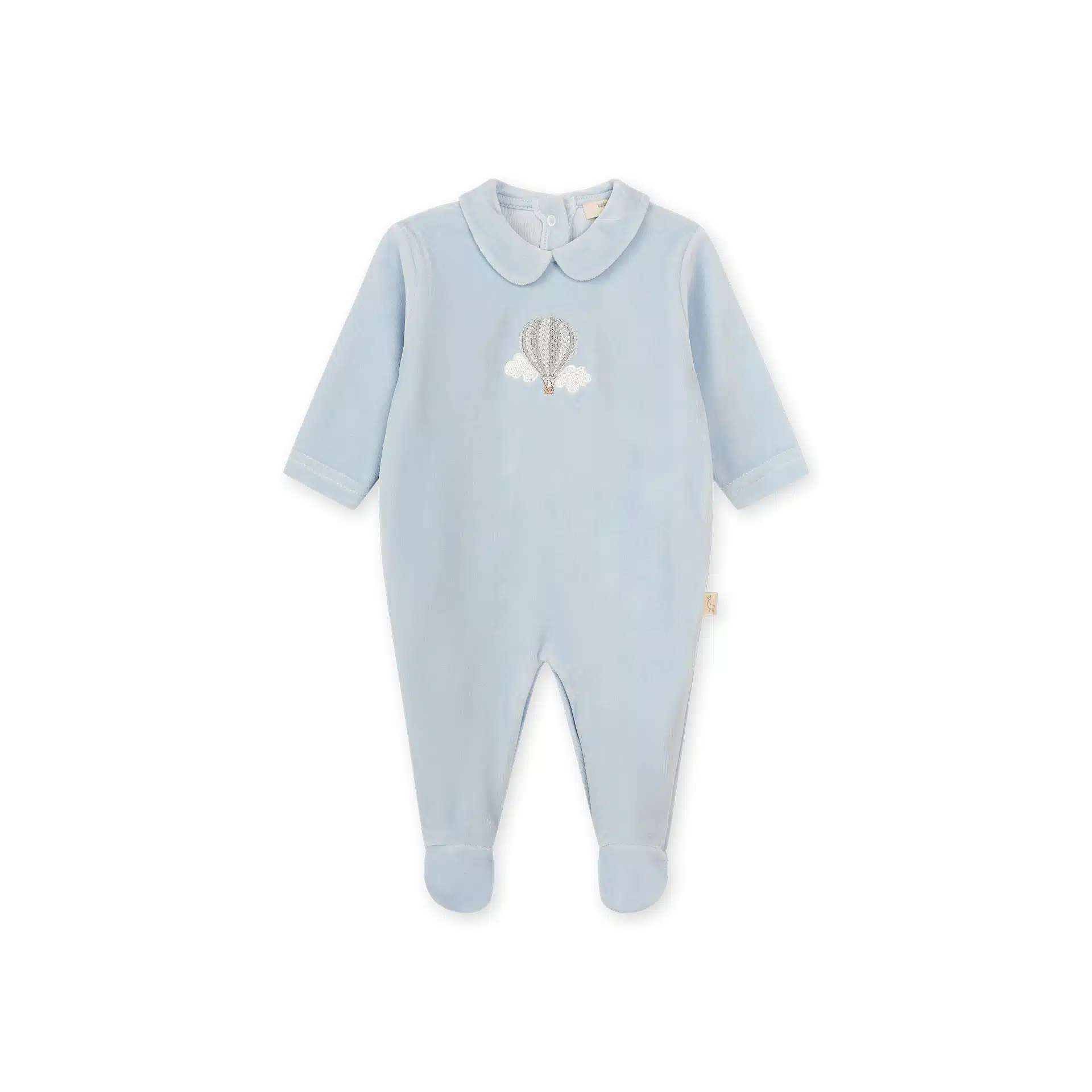 Baby gi boxpak velour air balloon pastel blue