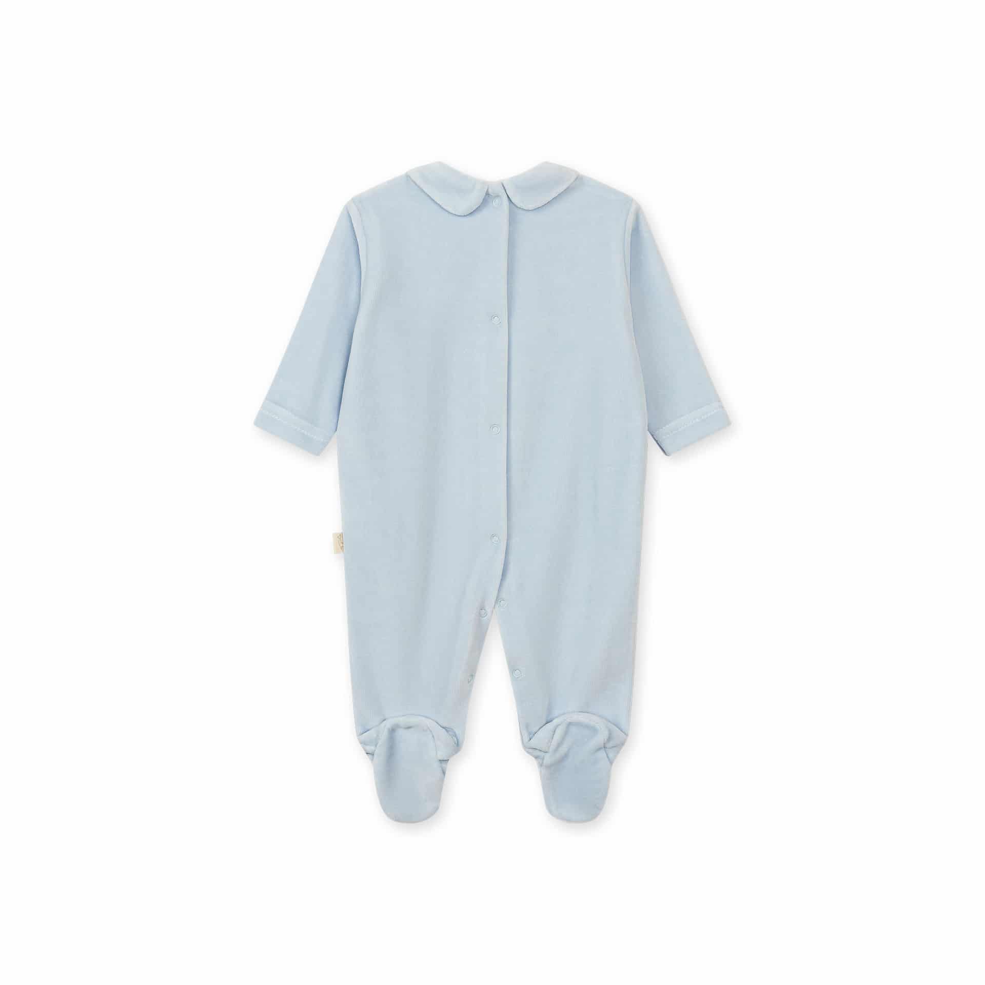 Baby gi boxpak velour air balloon pastel blue - Afbeelding 2