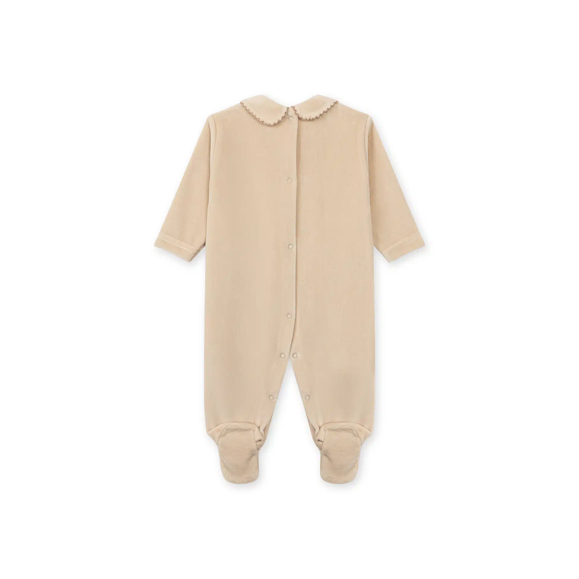 Baby gi boxpak velour bear taupe - Afbeelding 2