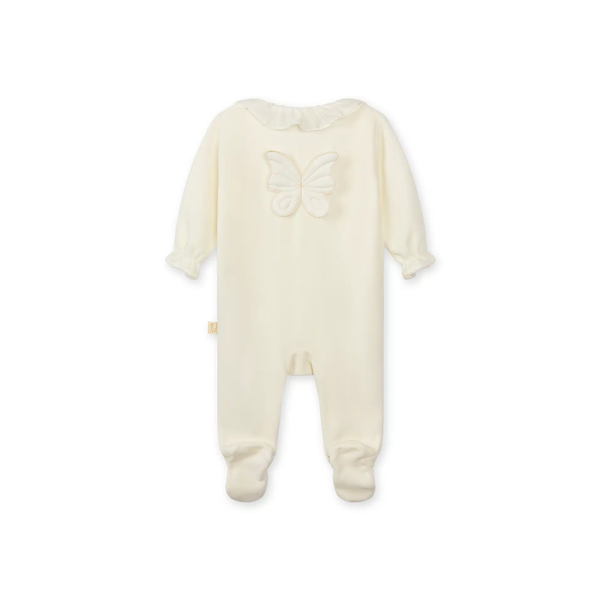 Baby gi boxpak velour butterfly ivory