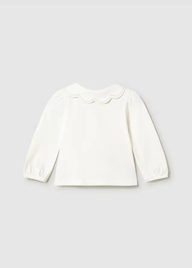 Mayoral mini girl polo 2114 crudo/champagne - Afbeelding 2