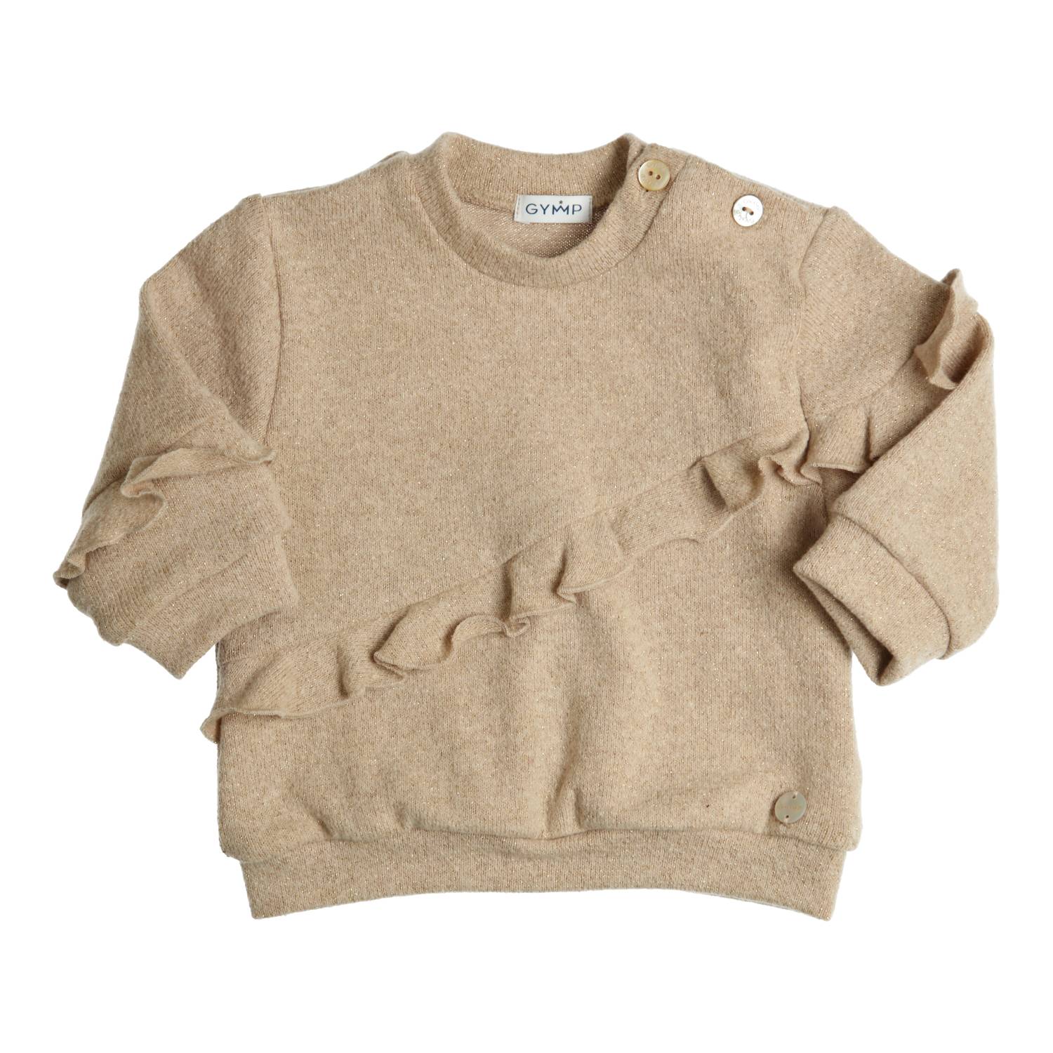 Gymp girl sweater 6525 beige/gold
