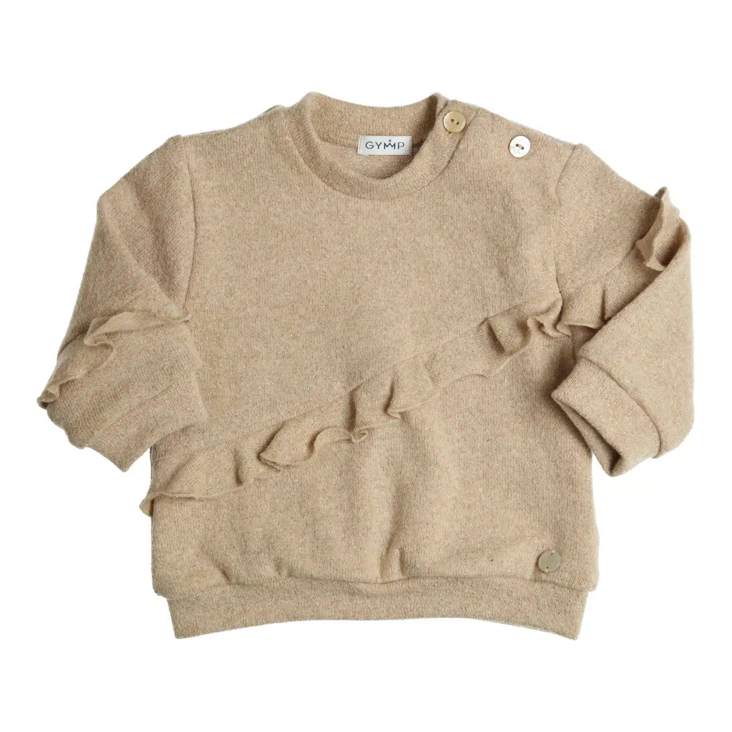 Gymp girl sweater 6525 beige/gold