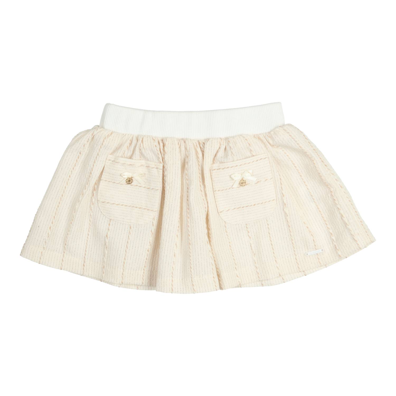 Gymp girl rokje 6546 beige/gold