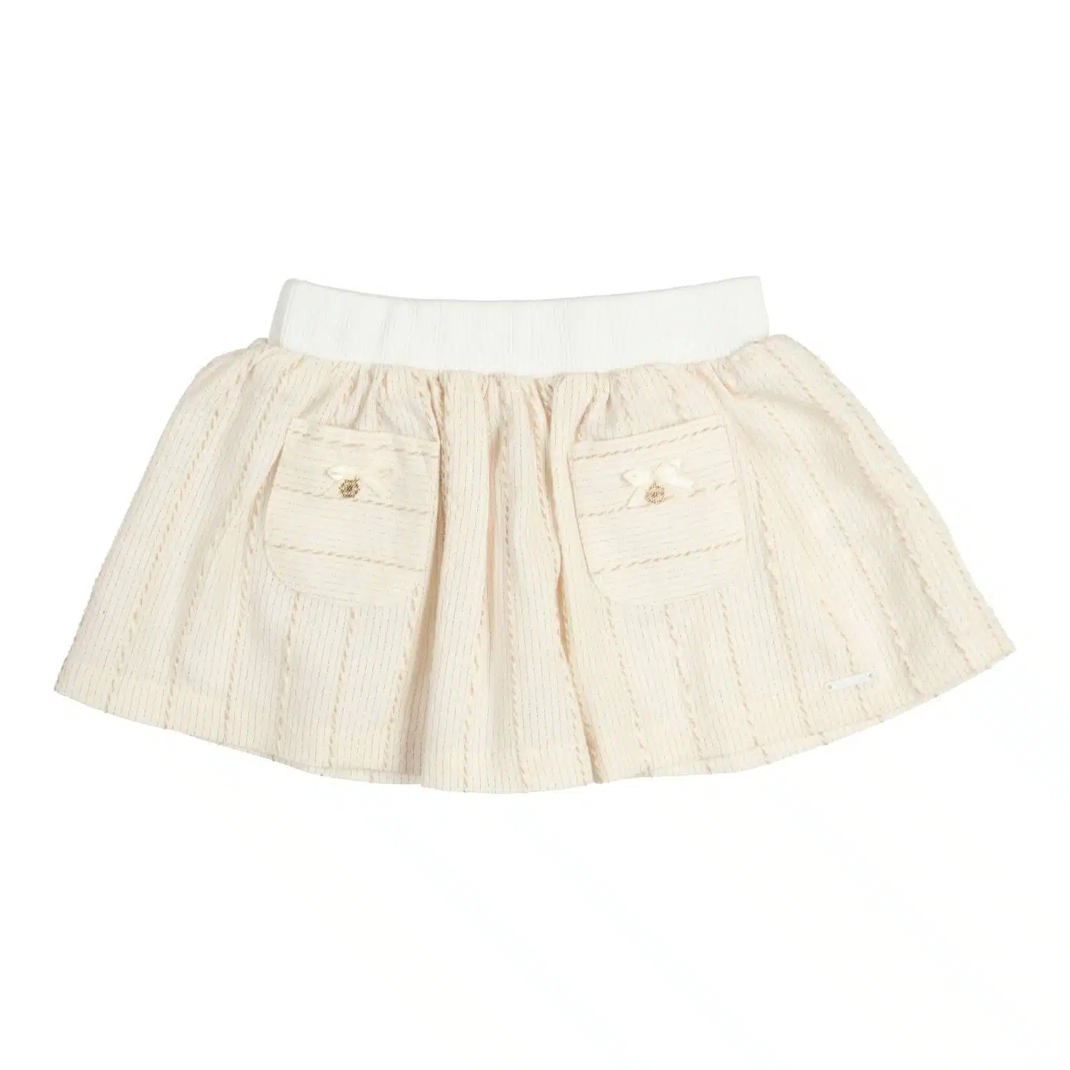 Gymp girl rokje 6546 beige/gold