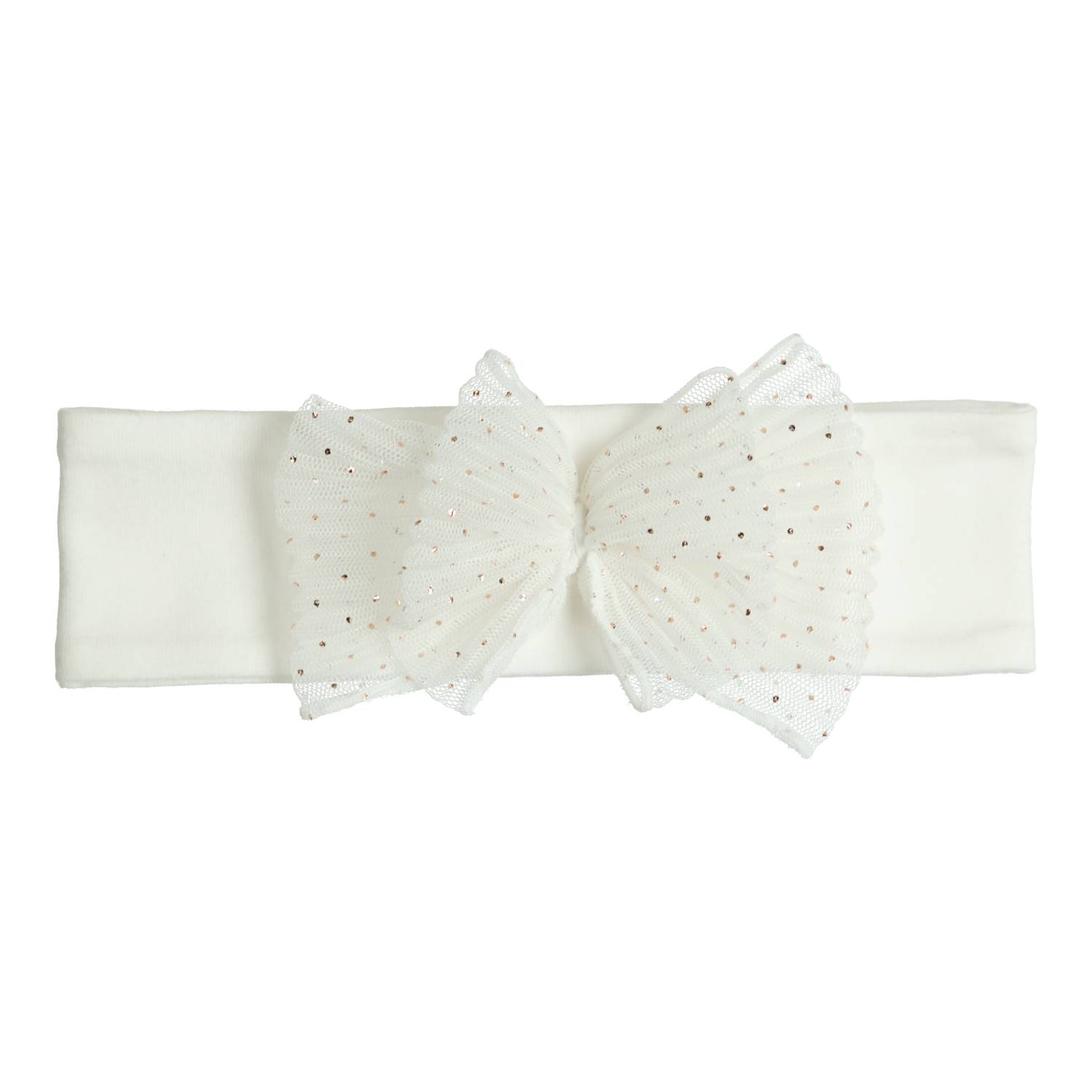 Gymp girl haarband 6667 off white/gold