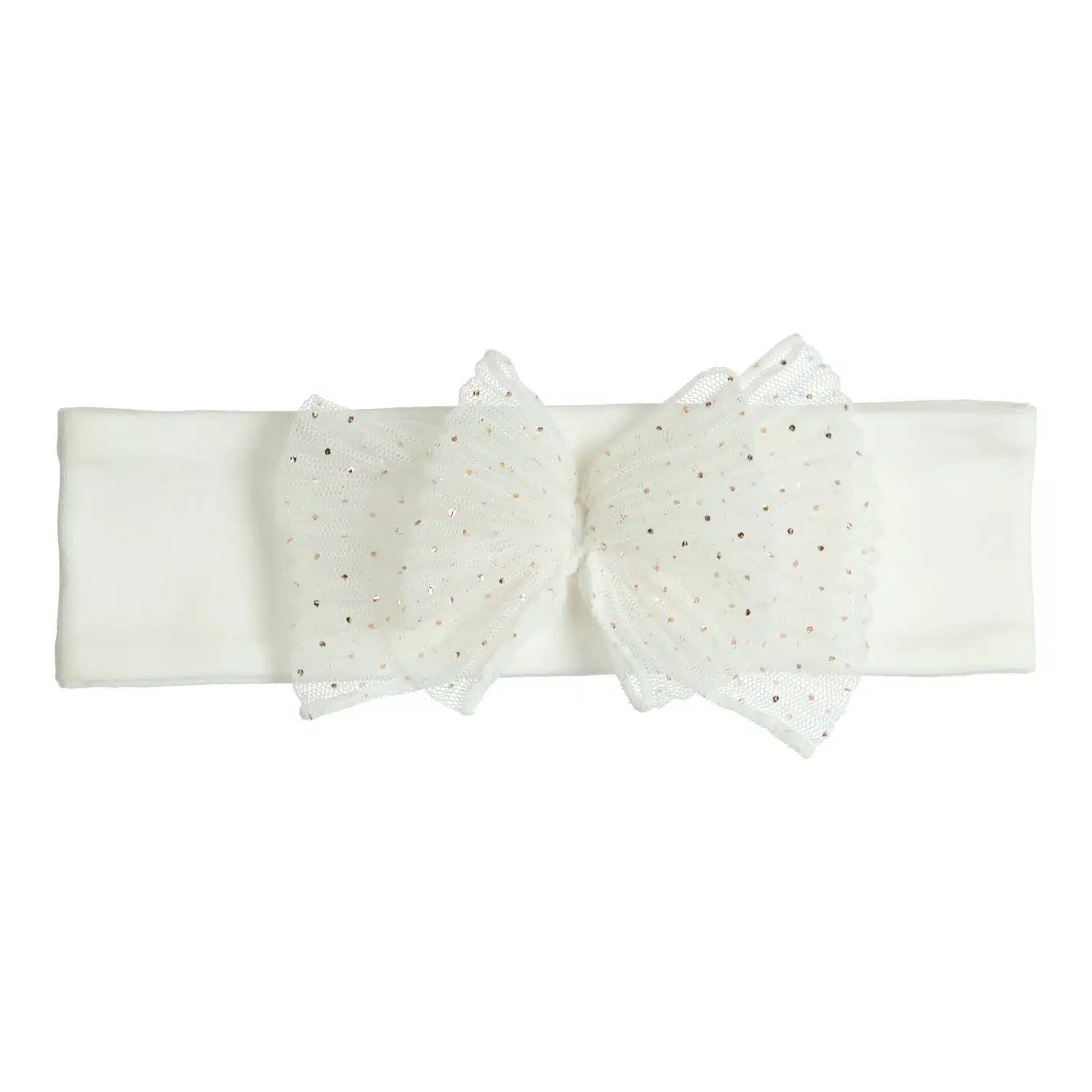 Gymp girl haarband 6667 off white/gold