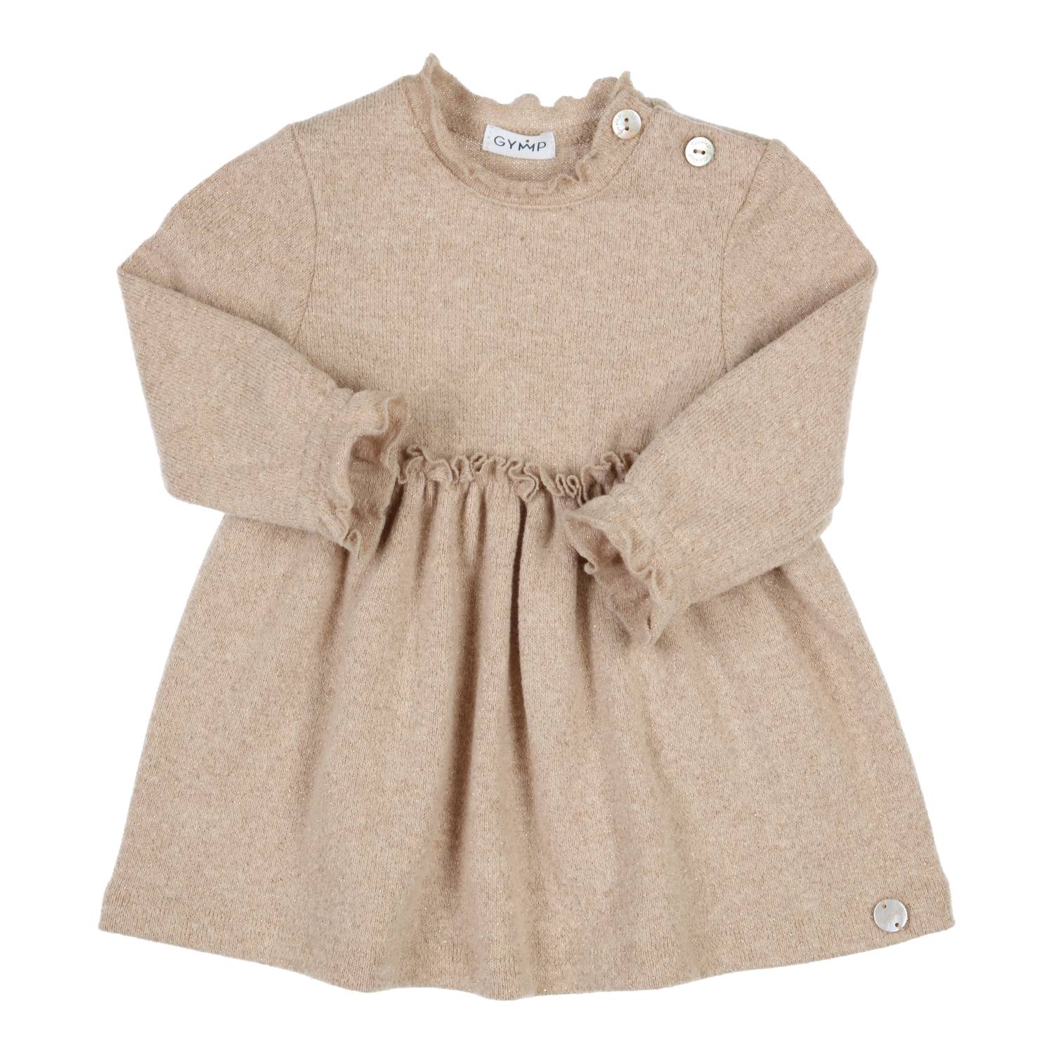 Gymp girl jurkje 6648 beige/gold