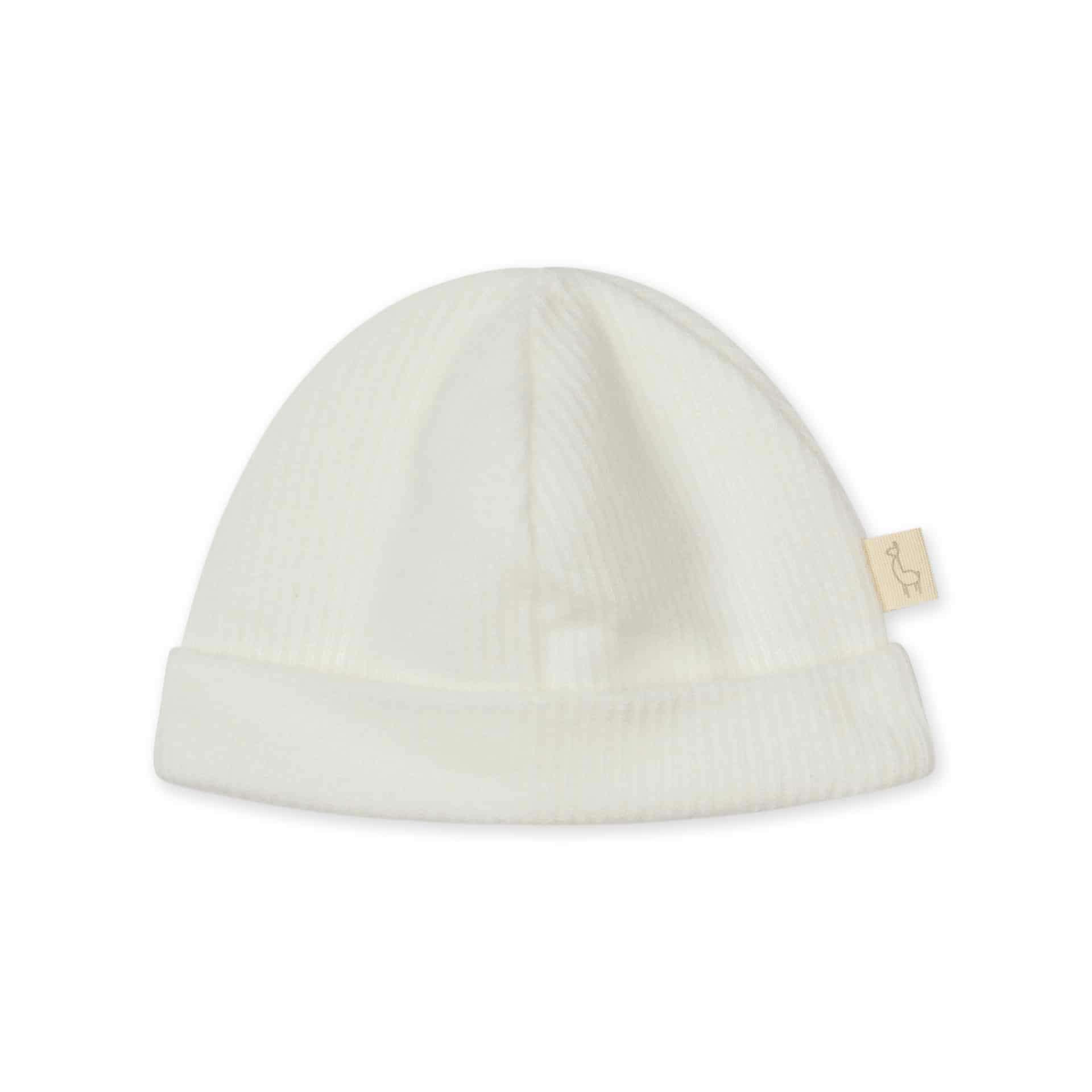 Baby gi muts rib BGK52 ivory