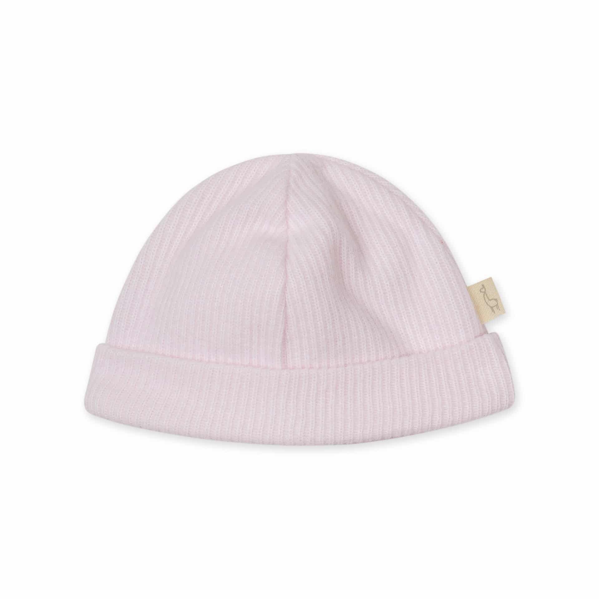 Baby gi muts rib BGK52 roze