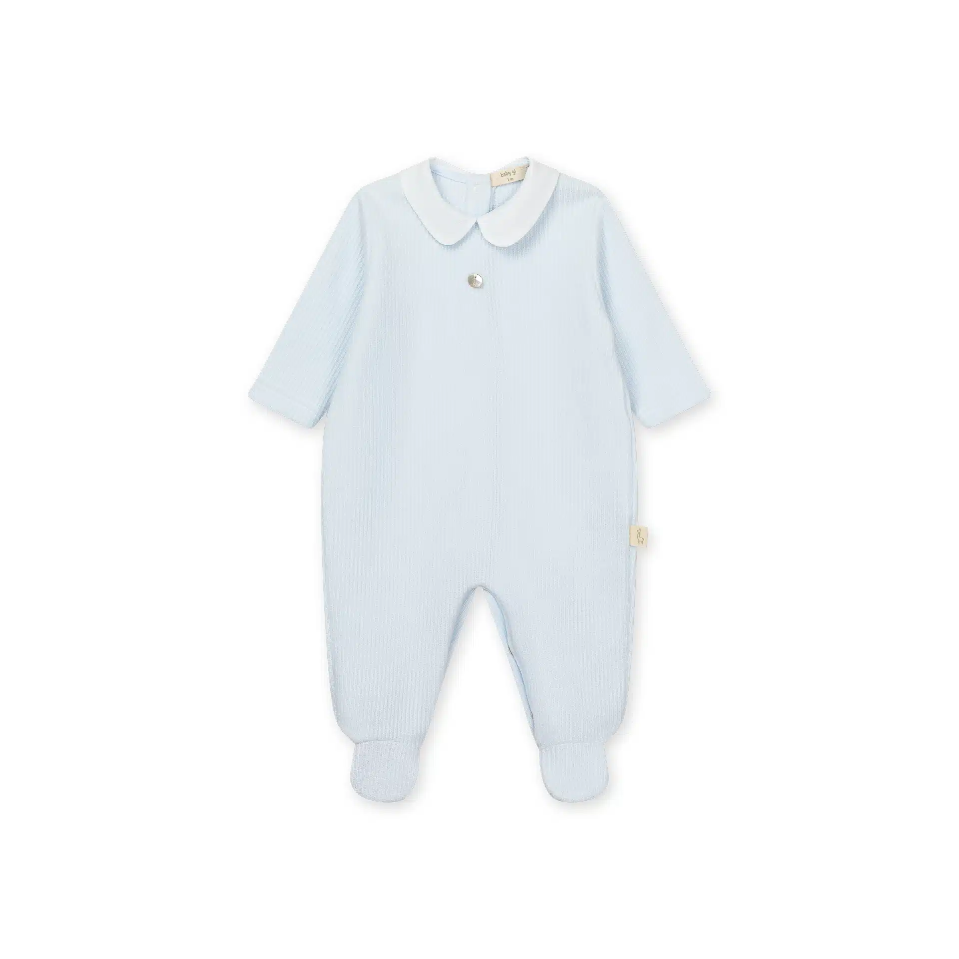 Baby gi boxpak rib GK50 blauw