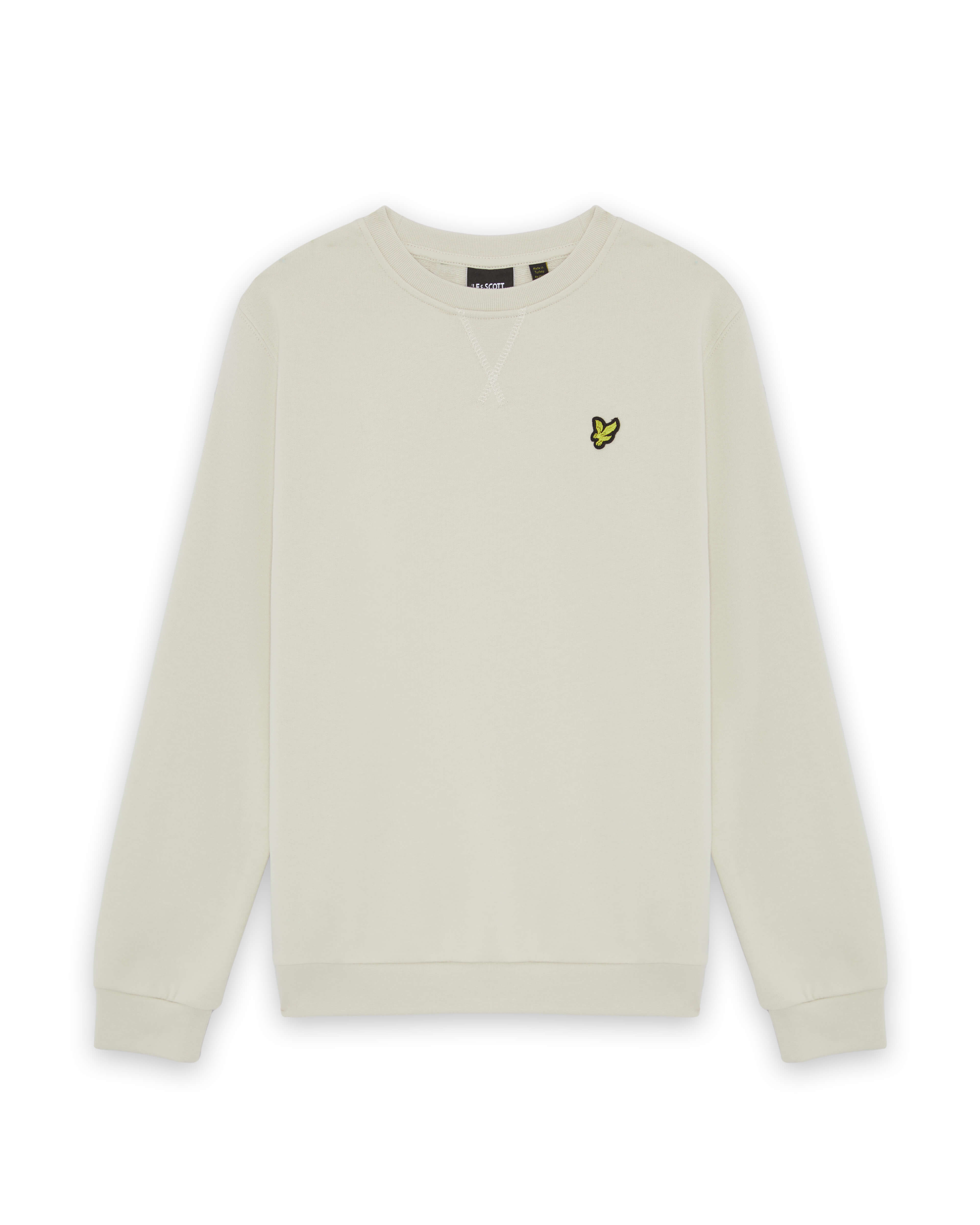 Lyle & Scott crew neck sweater putty
