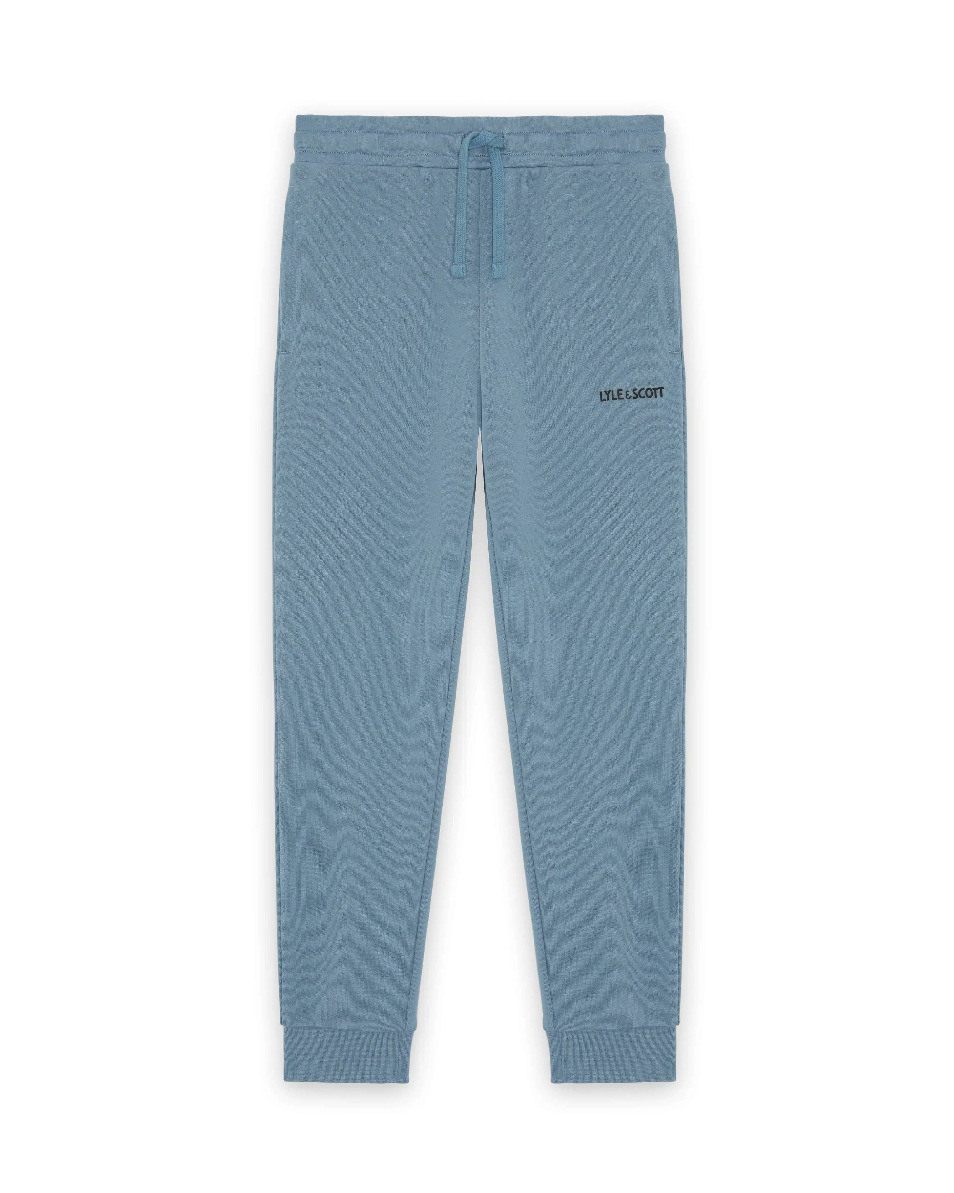 Lyle & Scott sweatpant logo print power blue