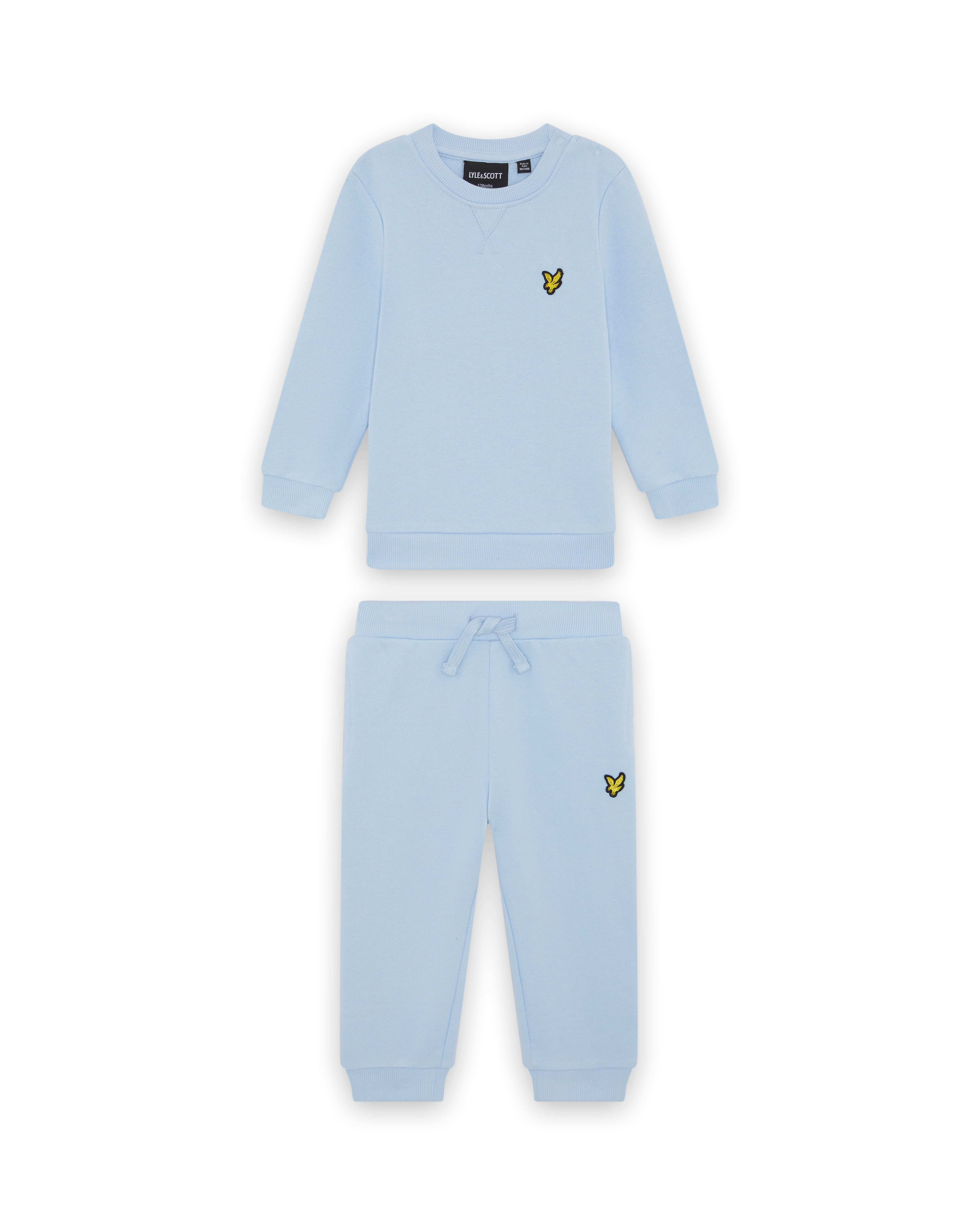 Lyle & Scott baby jogger set light blue