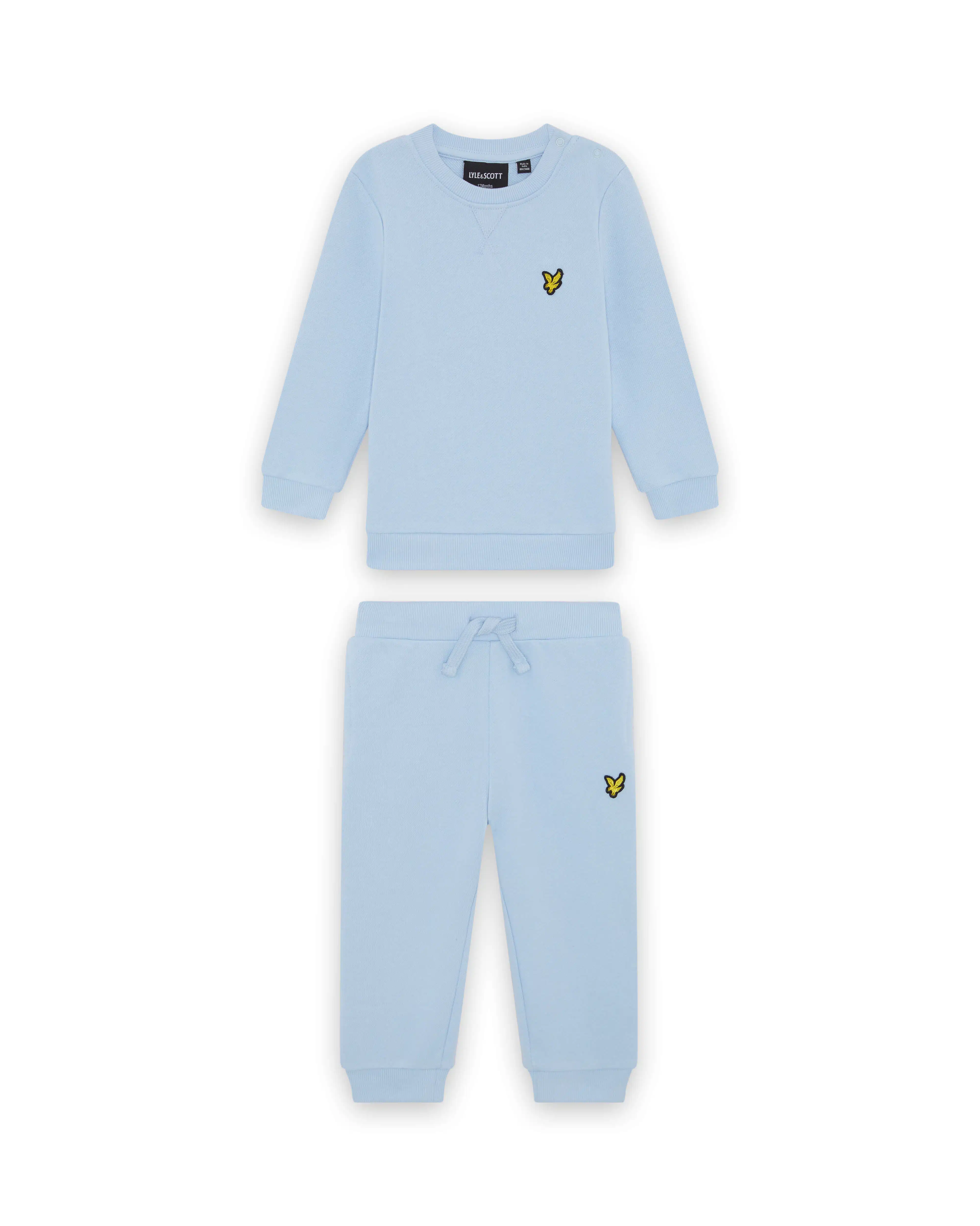 Lyle & Scott baby jogger set light blue