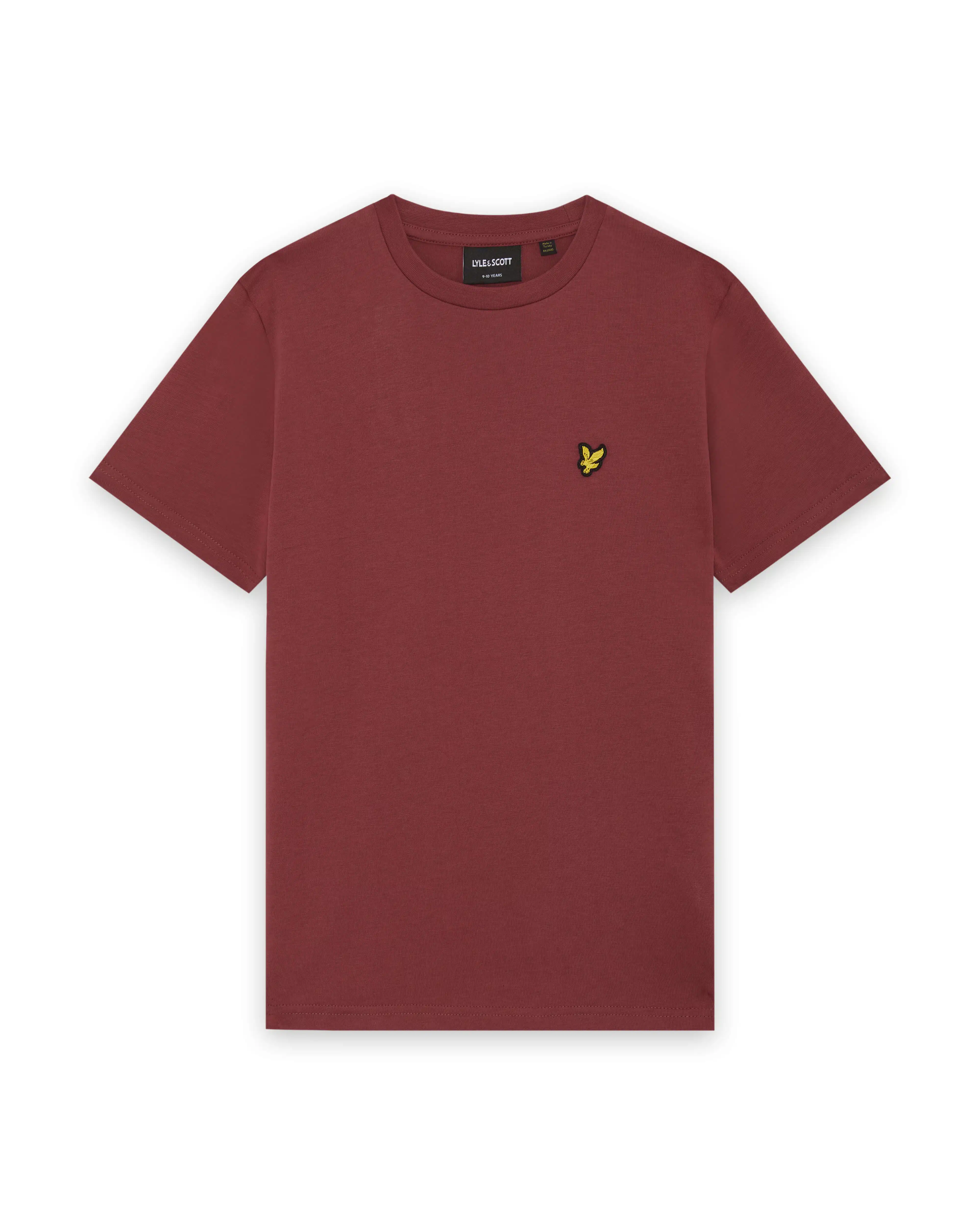 Lyle & Scott plain t-shirt burgundy