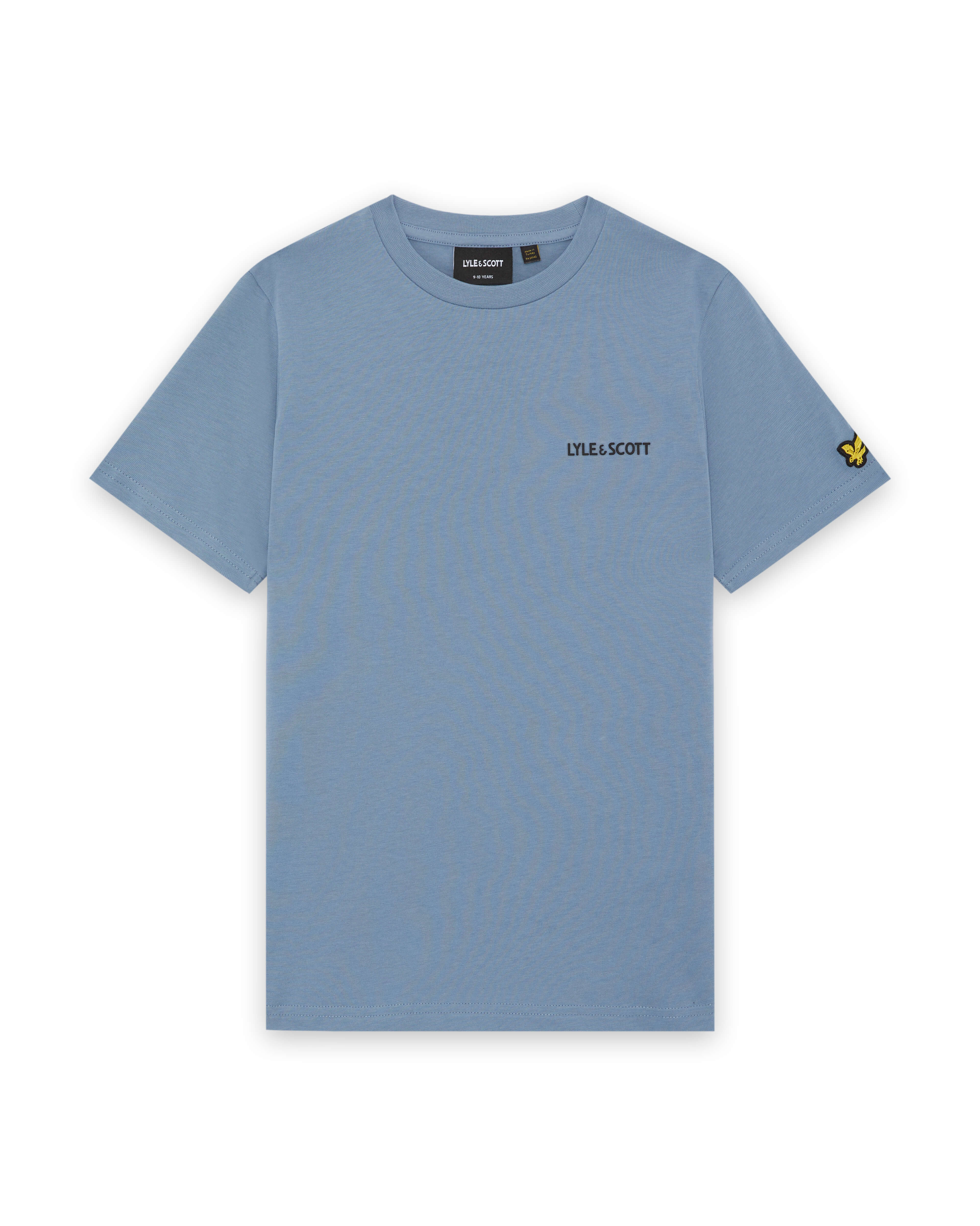 Lyle & Scott t-shirt logo print power blue