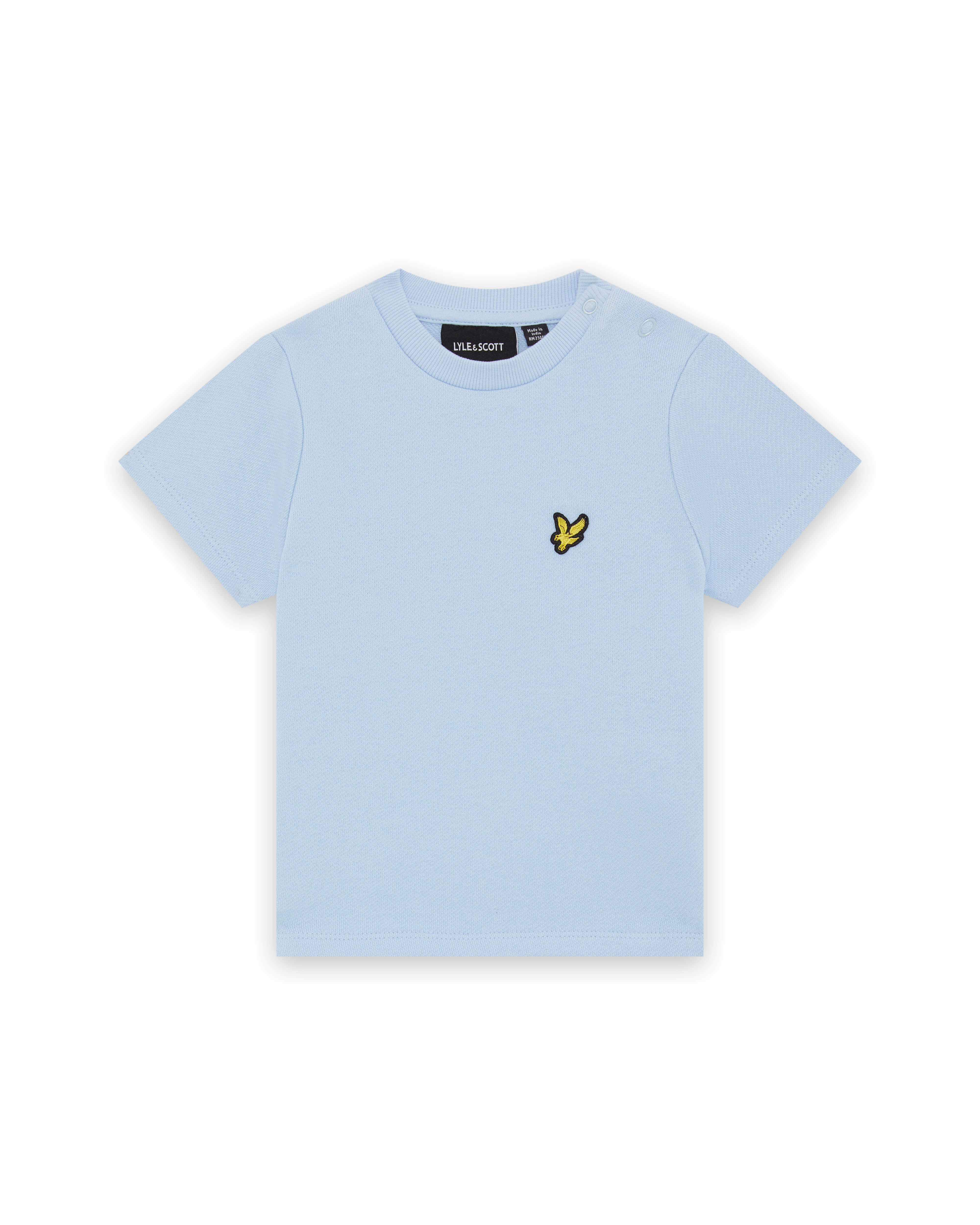 Lyle & Scott baby t-shirt light blue