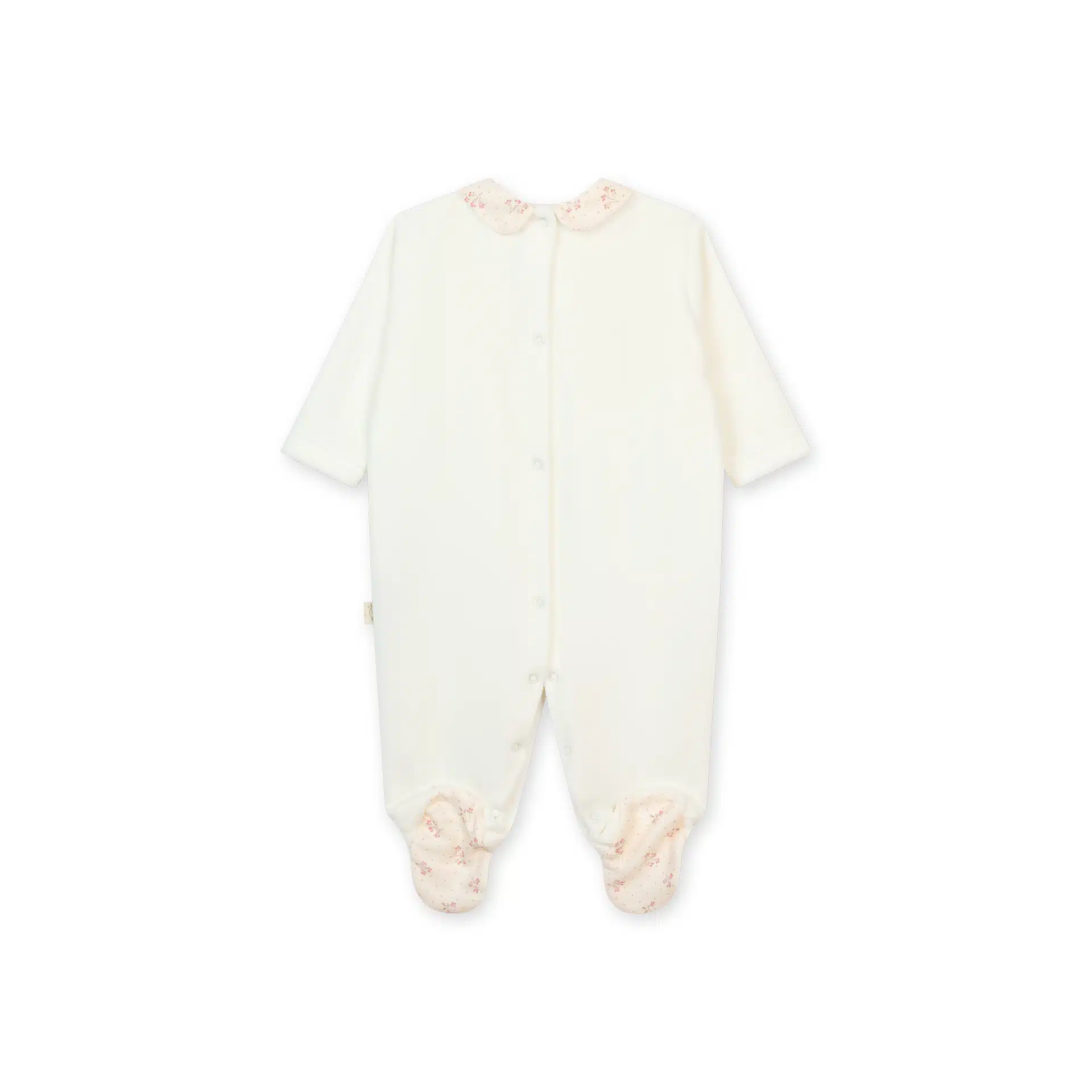 Baby gi boxpak velour winter garden ivory - Afbeelding 2