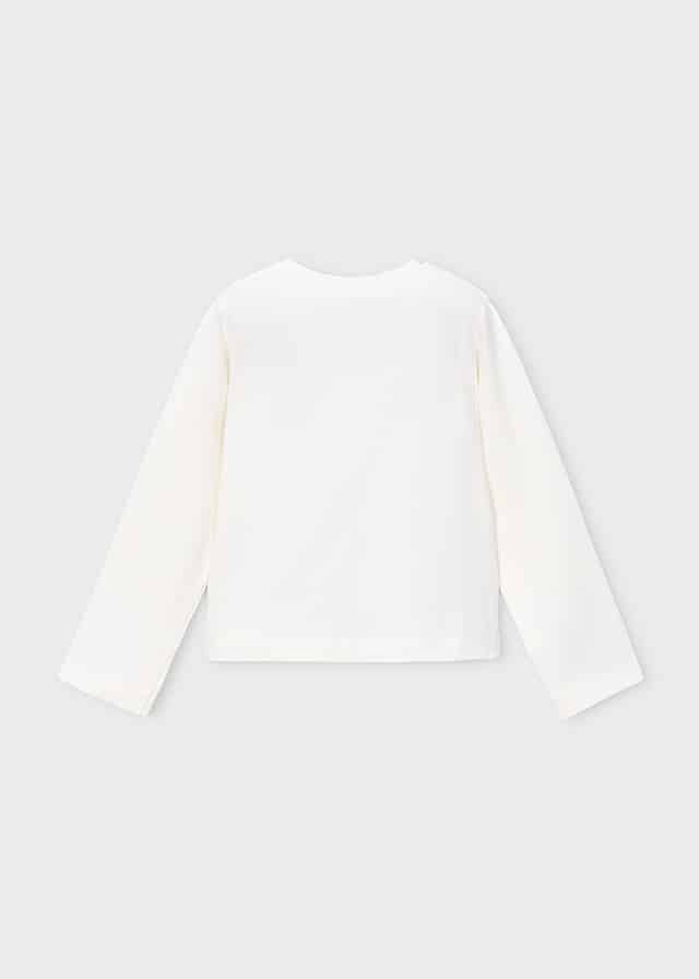 Mayoral kids girls shirt 4034 crudo - Afbeelding 2