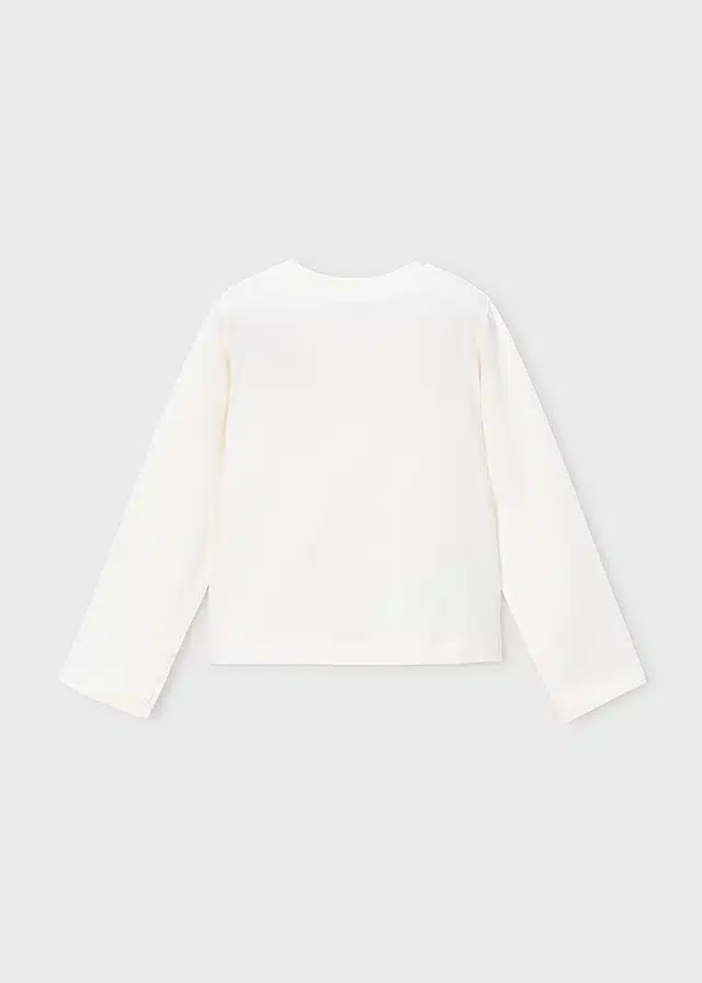 Mayoral kids girls shirt 4034 crudo - Afbeelding 2