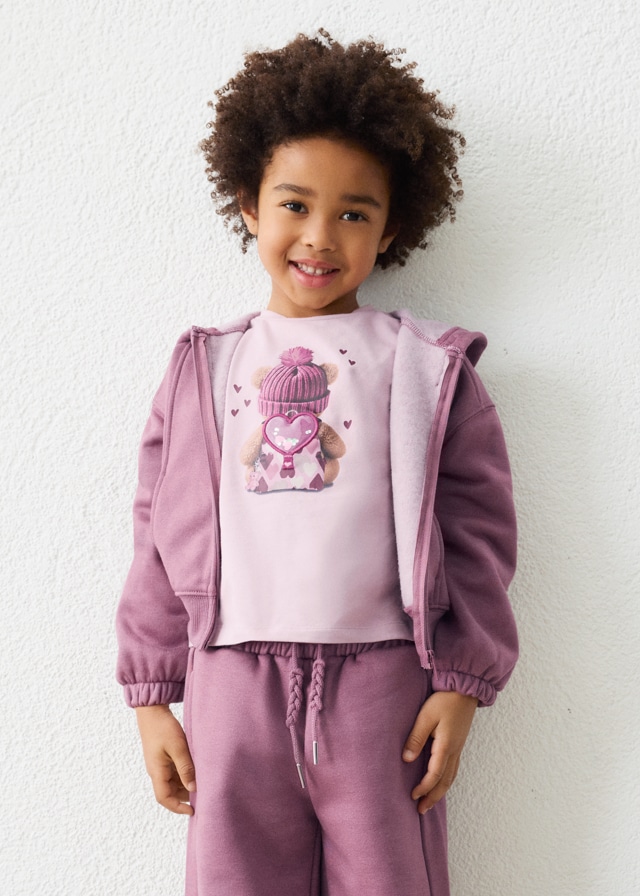 Mayoral kids girl broek 4518 violeta - Afbeelding 3