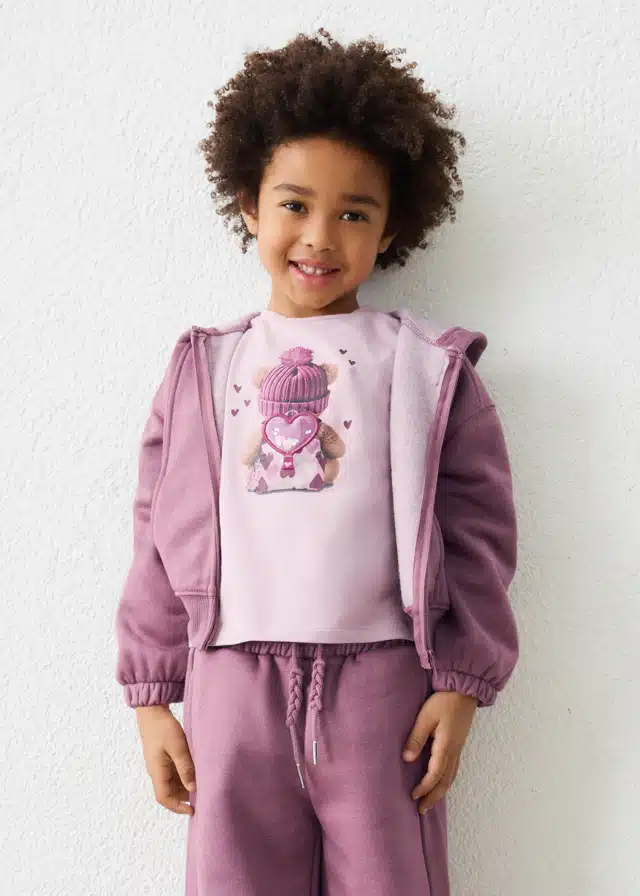 Mayoral kids girl broek 4518 violeta - Afbeelding 3