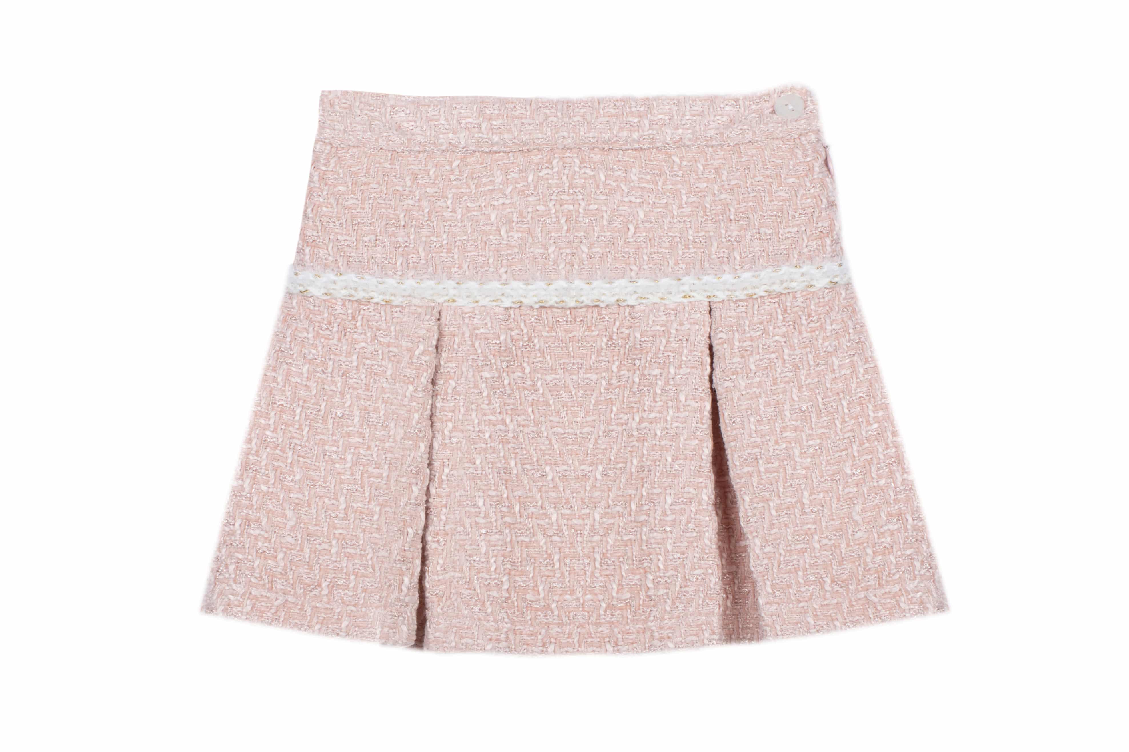 Patachou girls rokje 33231 tweed roze