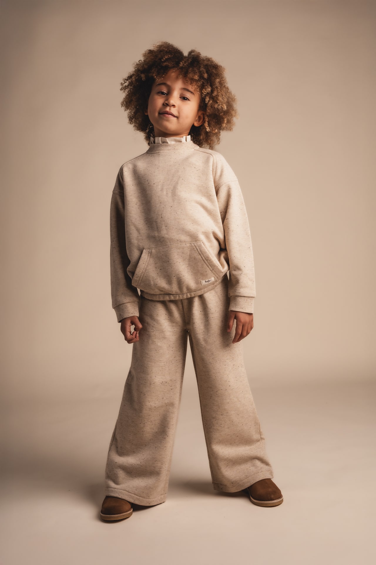 Baje girls broek Vieve beige - Afbeelding 2