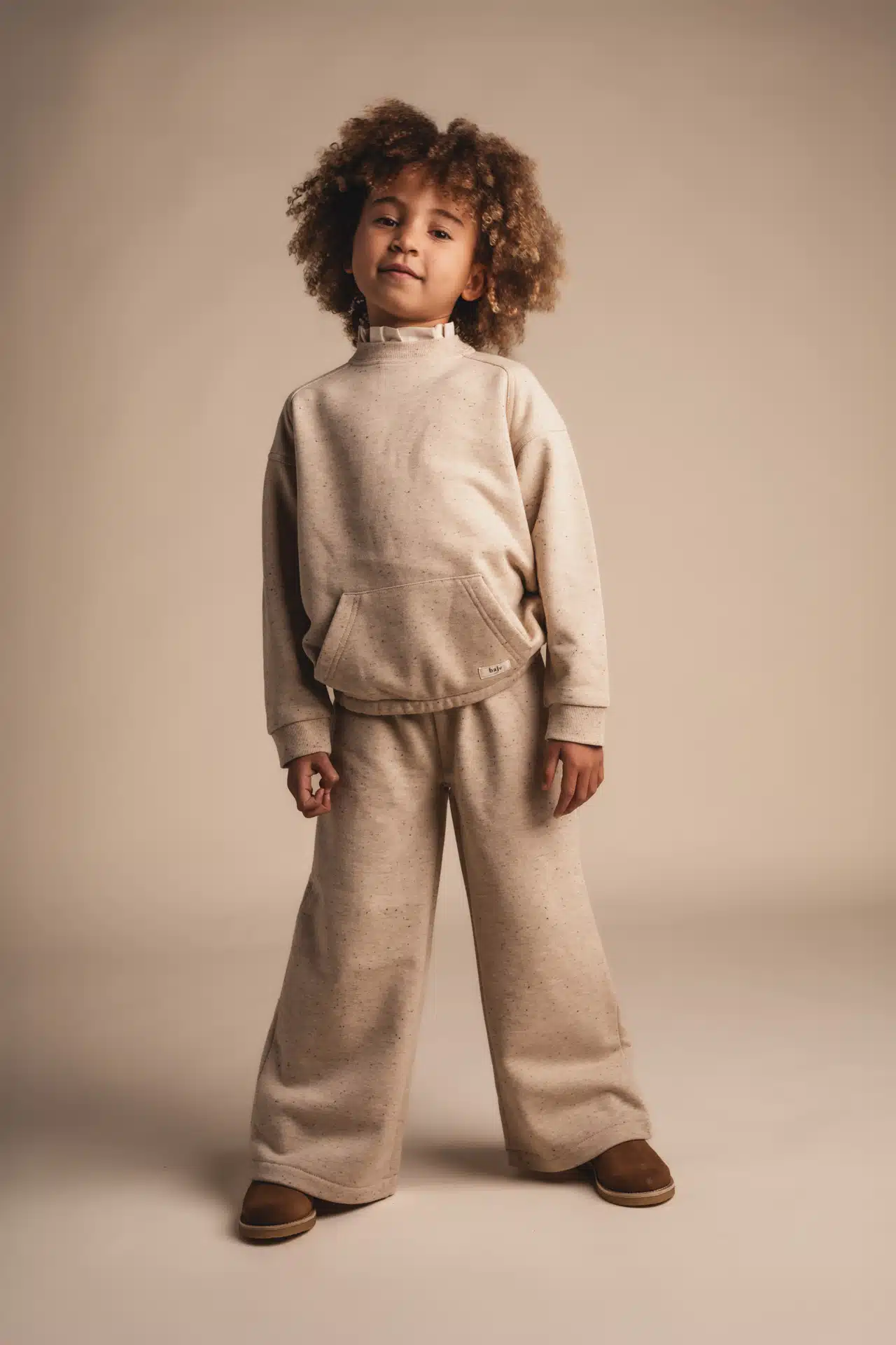 Baje girls broek Vieve beige - Afbeelding 2