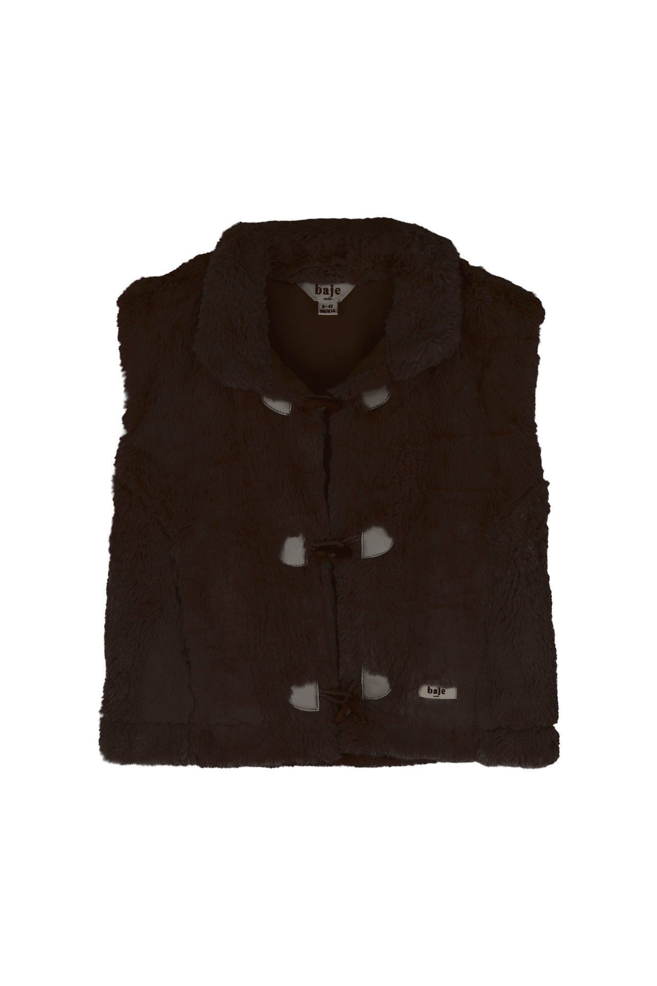 Baje girls gilet Meddox brown choco