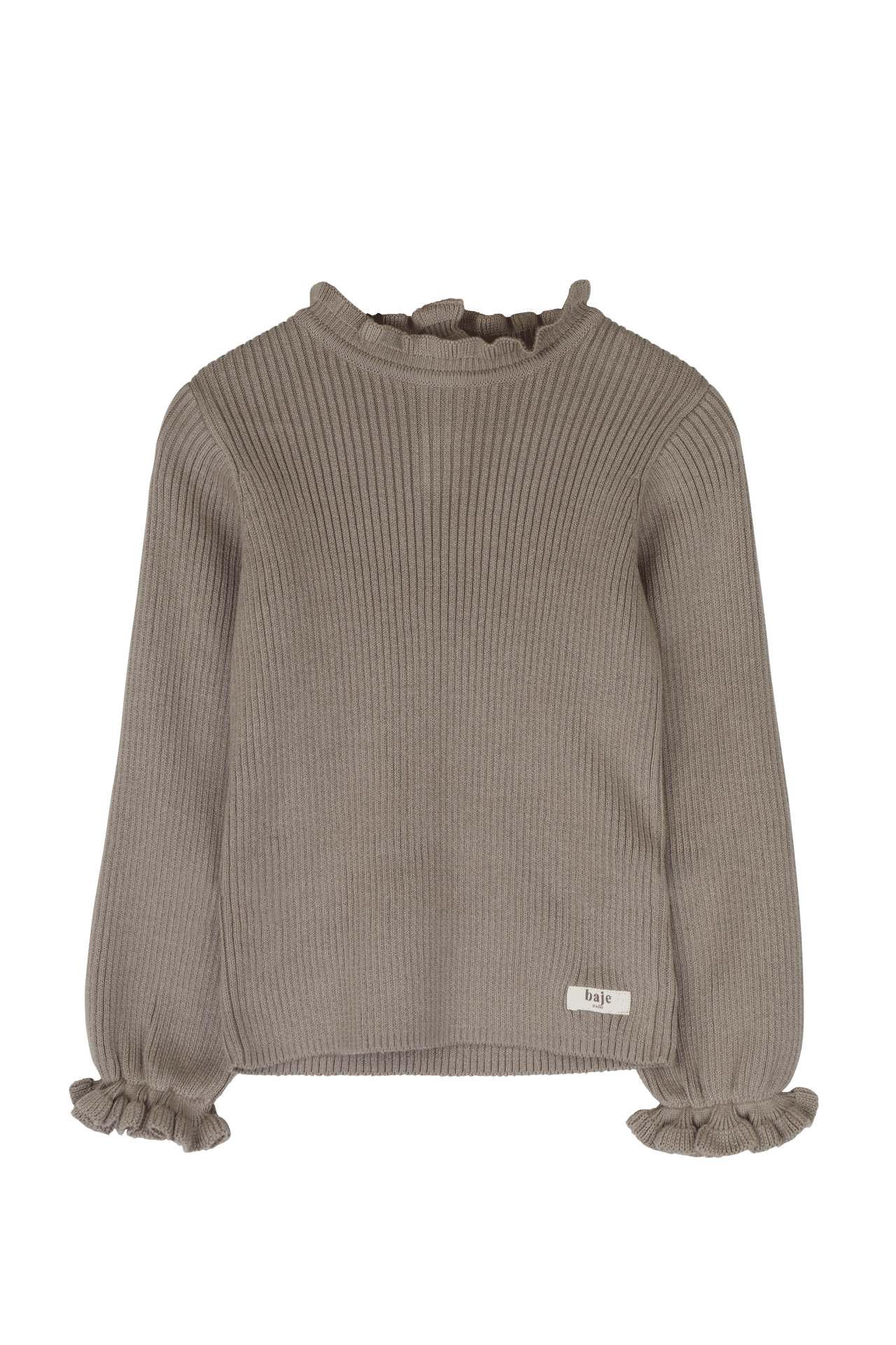 Baje girls shirt Nula taupe