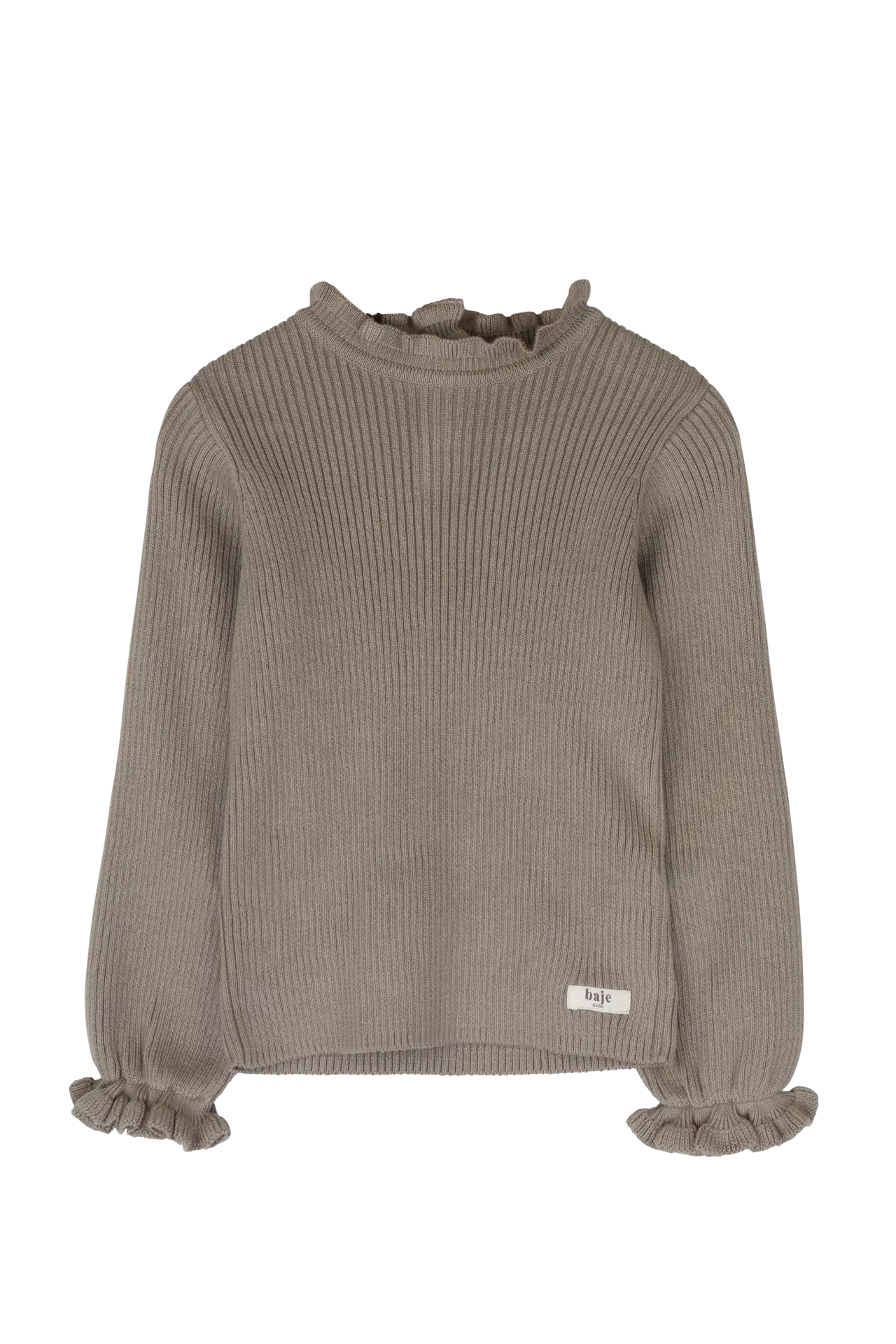 Baje girls shirt Nula taupe