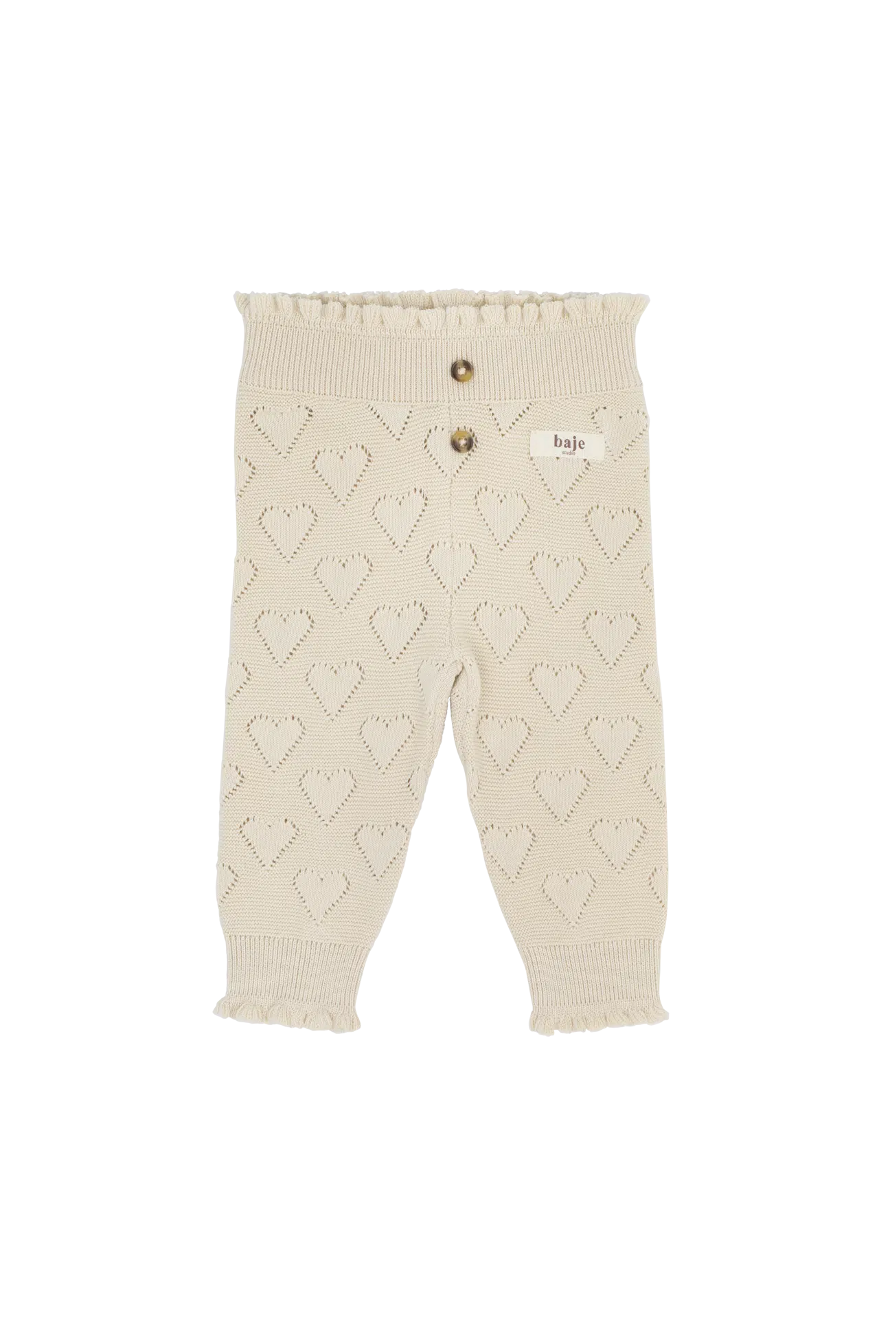 Baje girls baby broek Charlie creme oat