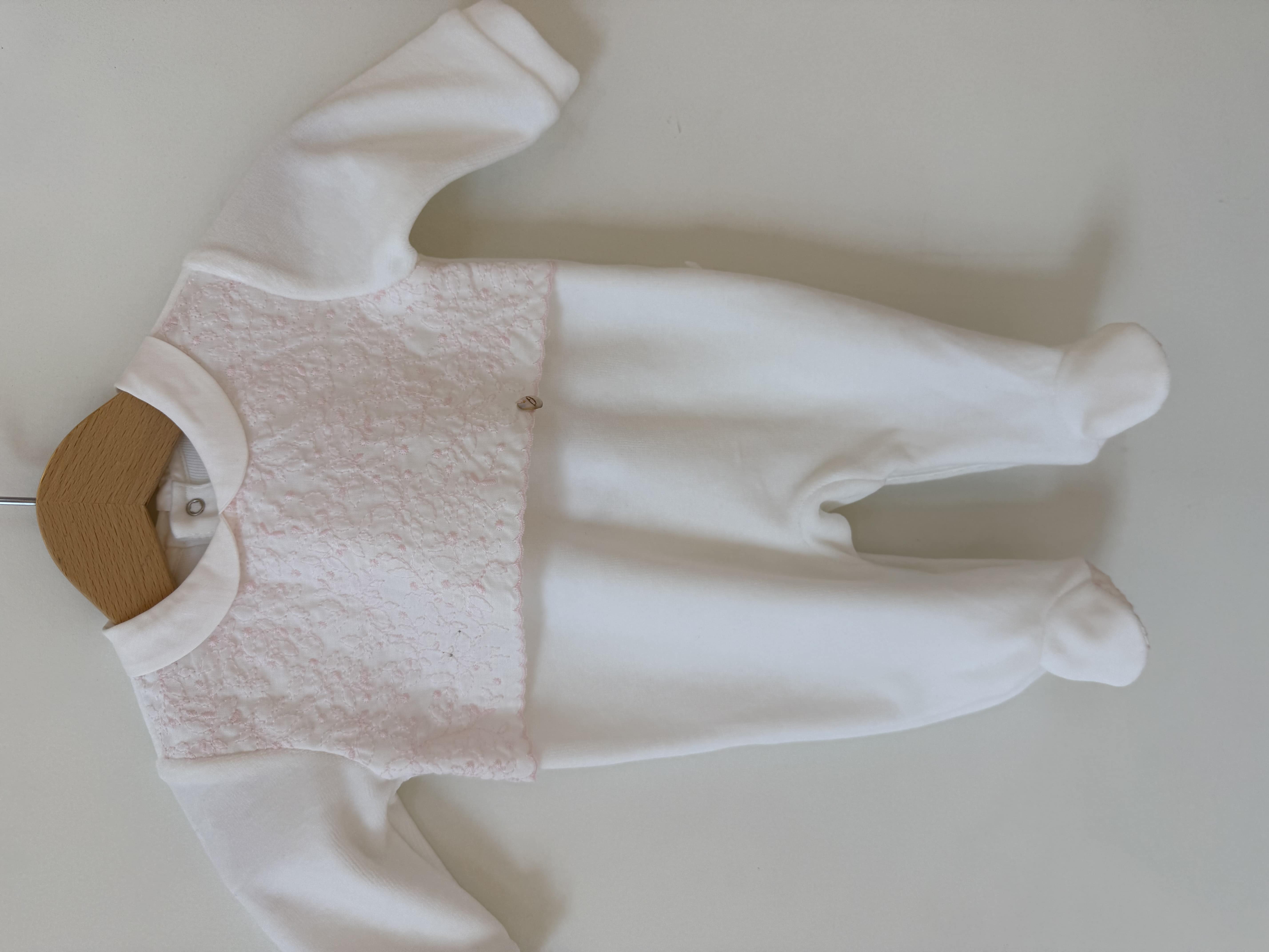 Purete du bebe boxpak girls 222 broderie/roze