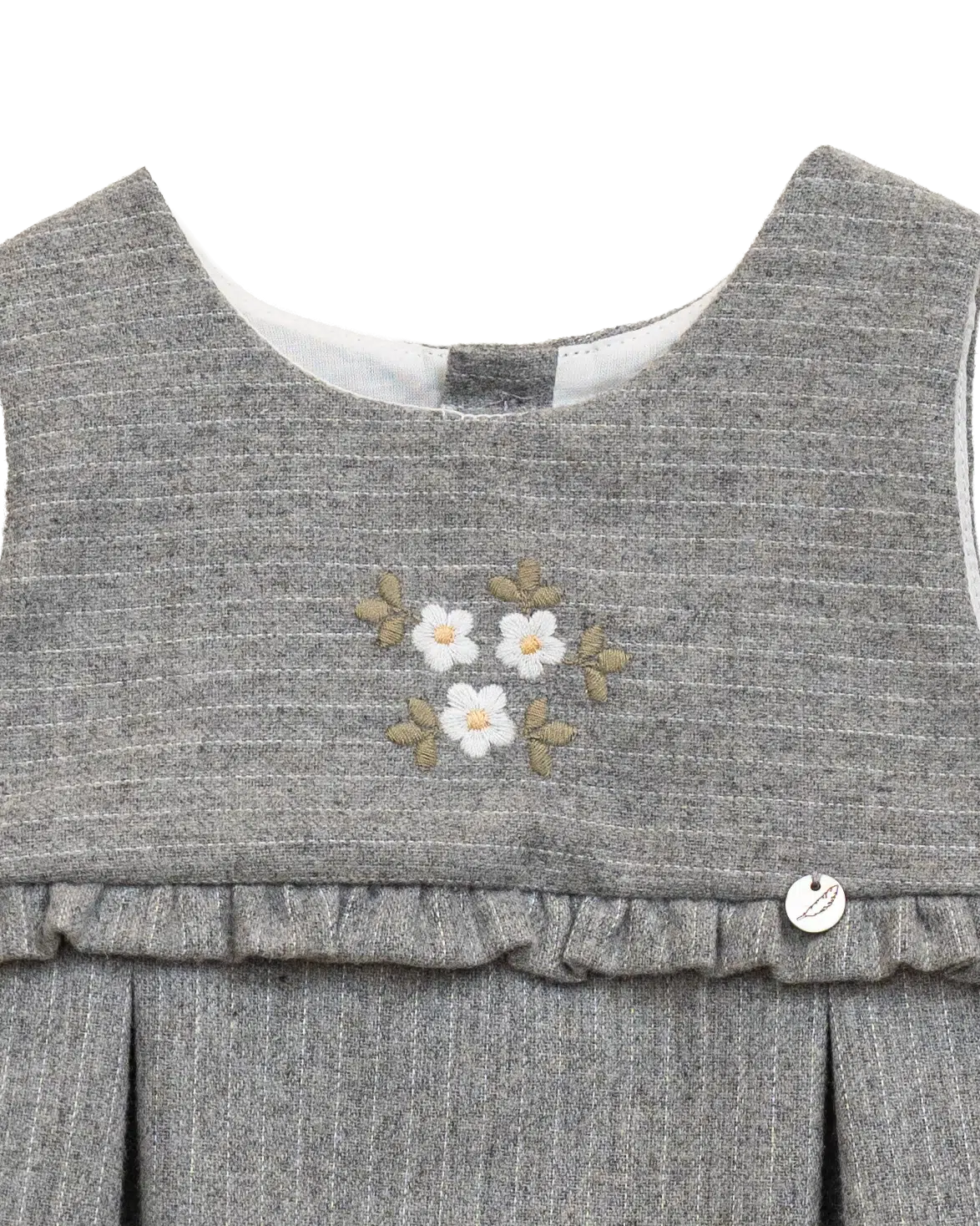 Purete du bebe jurkje 303 grijs - Afbeelding 2