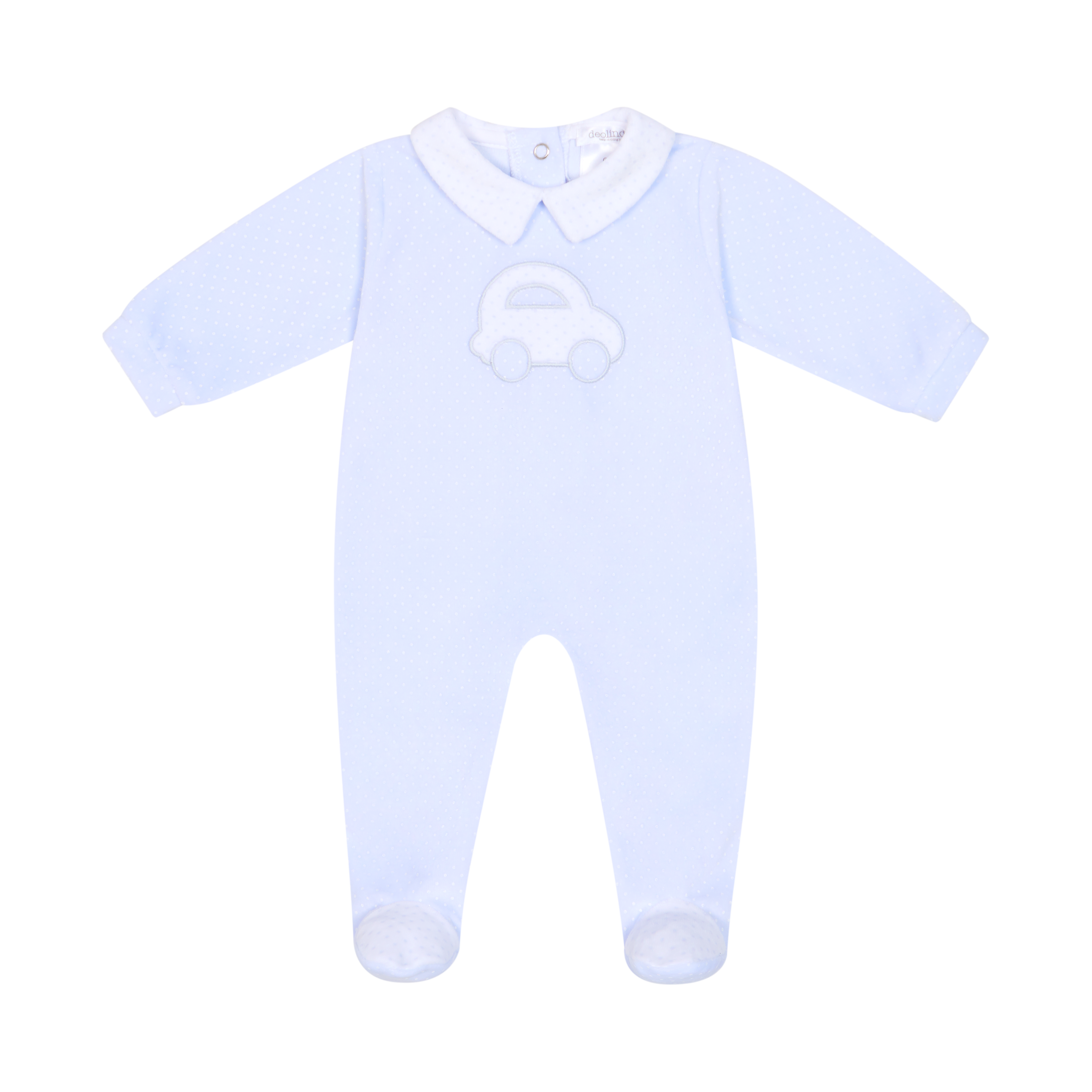 Deolinda boys boxpak velour auto 26120 blauw